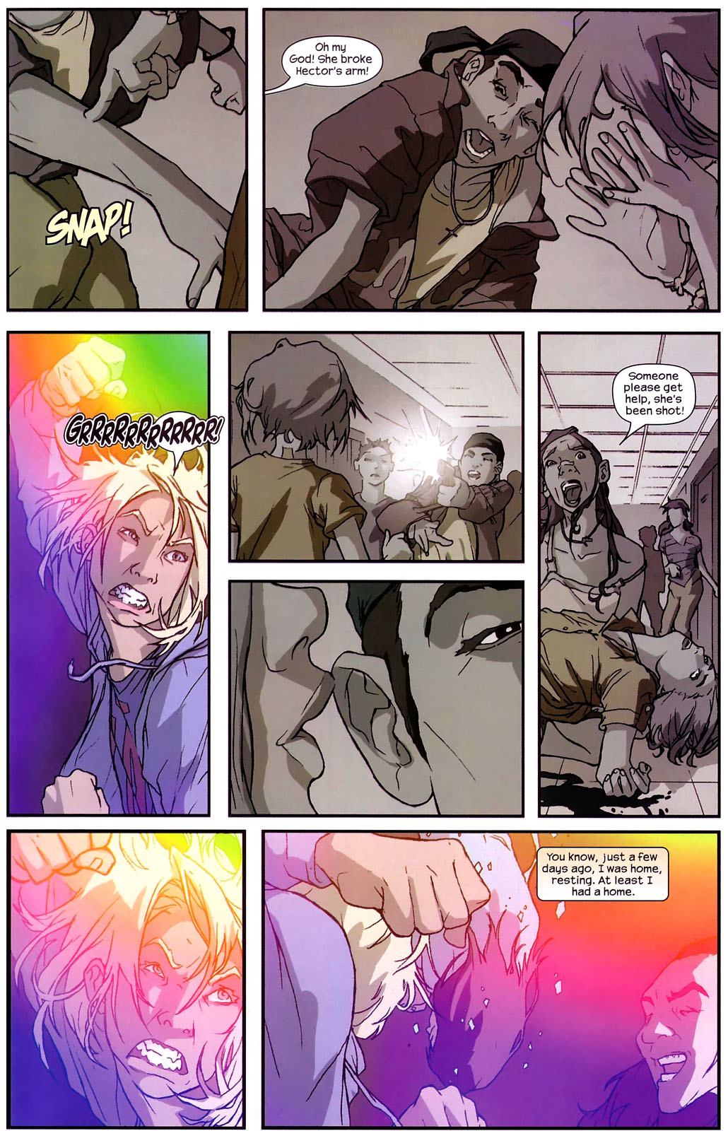 Read online NYX comic -  Issue #7 - 37