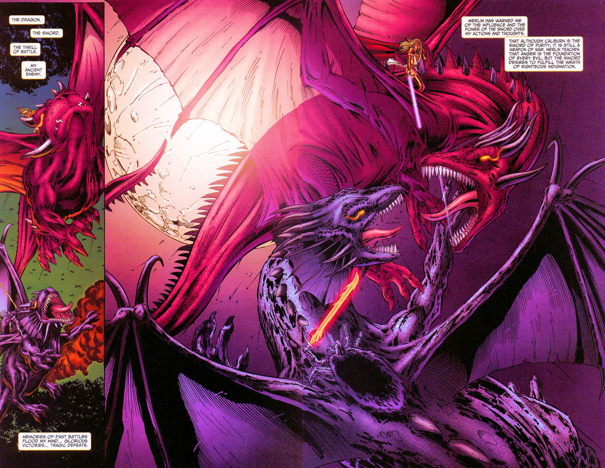 Read online Lady Pendragon comic -  Issue #3 - 13