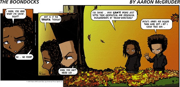 Read online The Boondocks Collection comic -  Issue # Year 2001 - 287