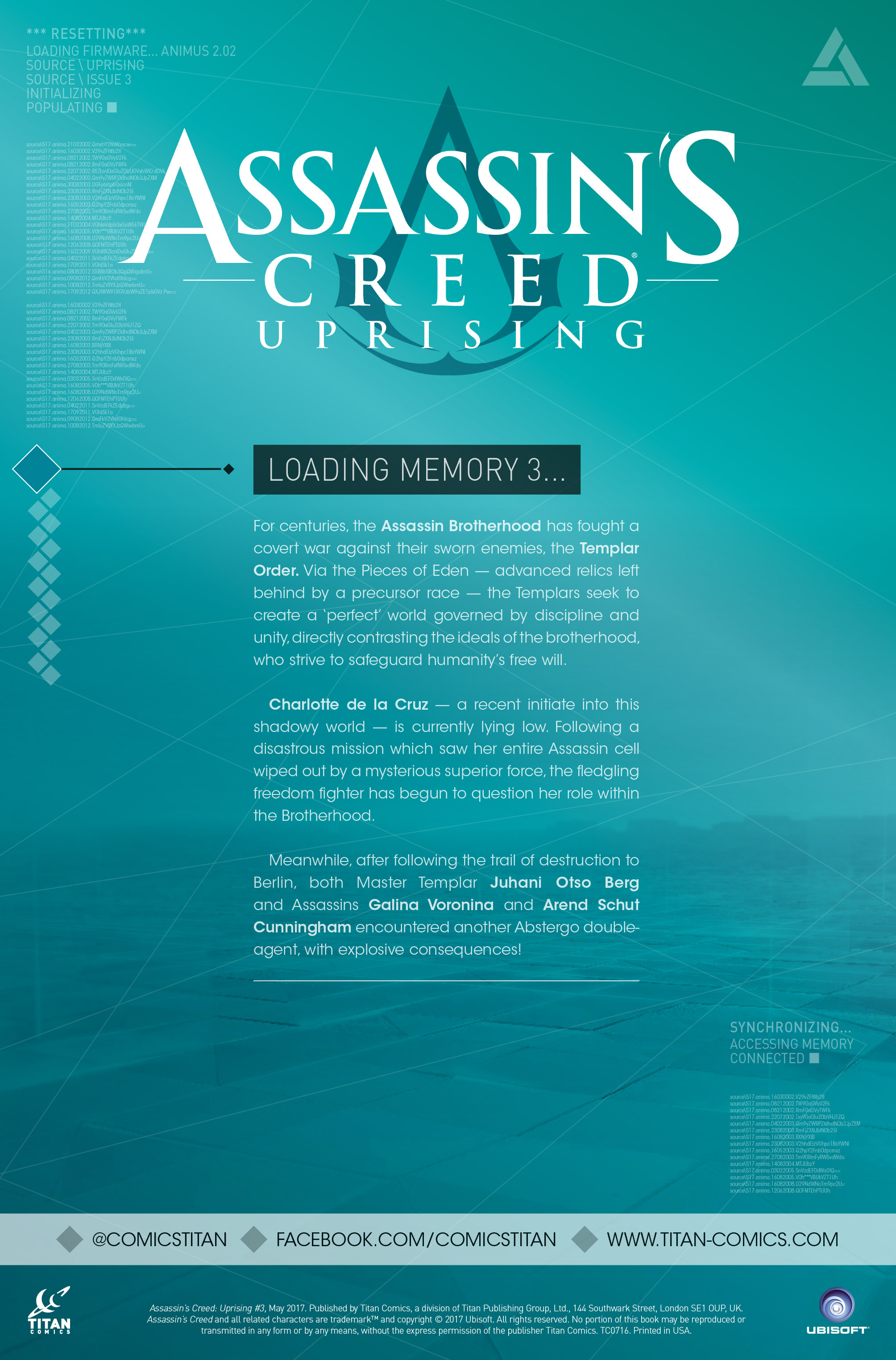 Read online Assassin's Creed: Uprising comic -  Issue #3 - 2
