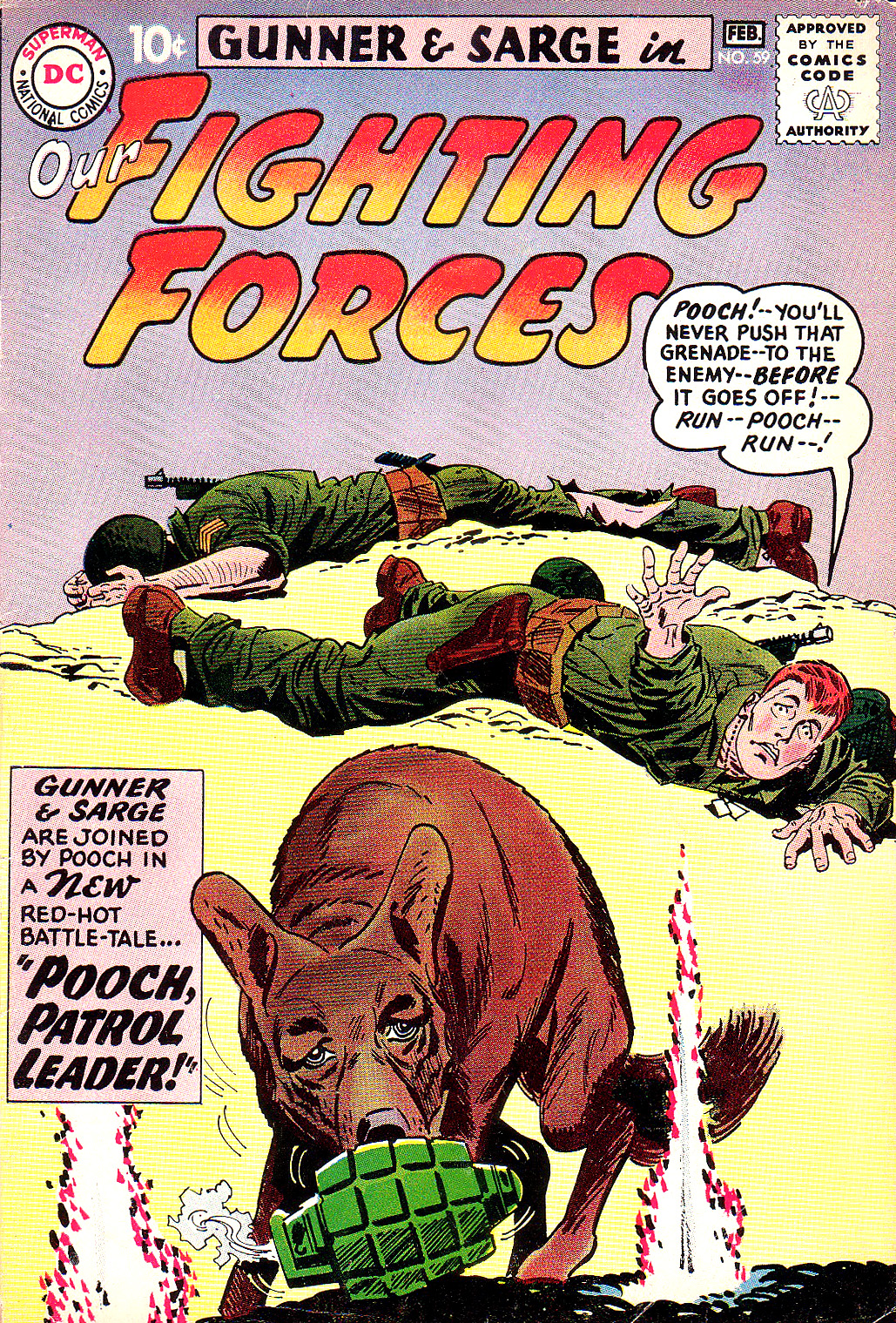Read online Our Fighting Forces comic -  Issue #59 - 1