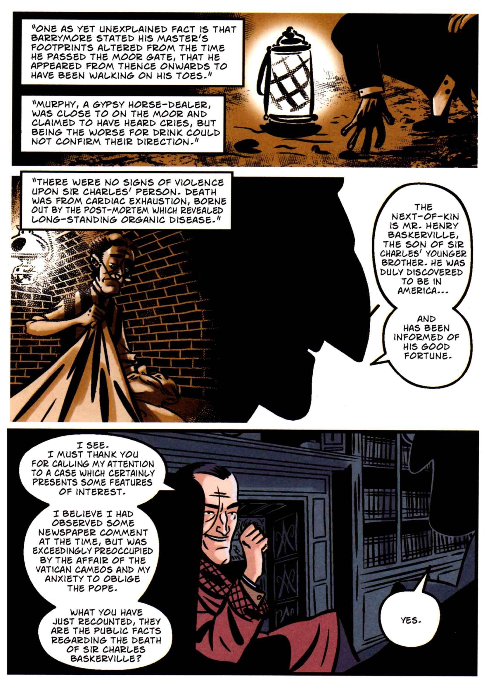 Read online The Hound of the Baskervilles (2009) comic -  Issue # TPB - 23