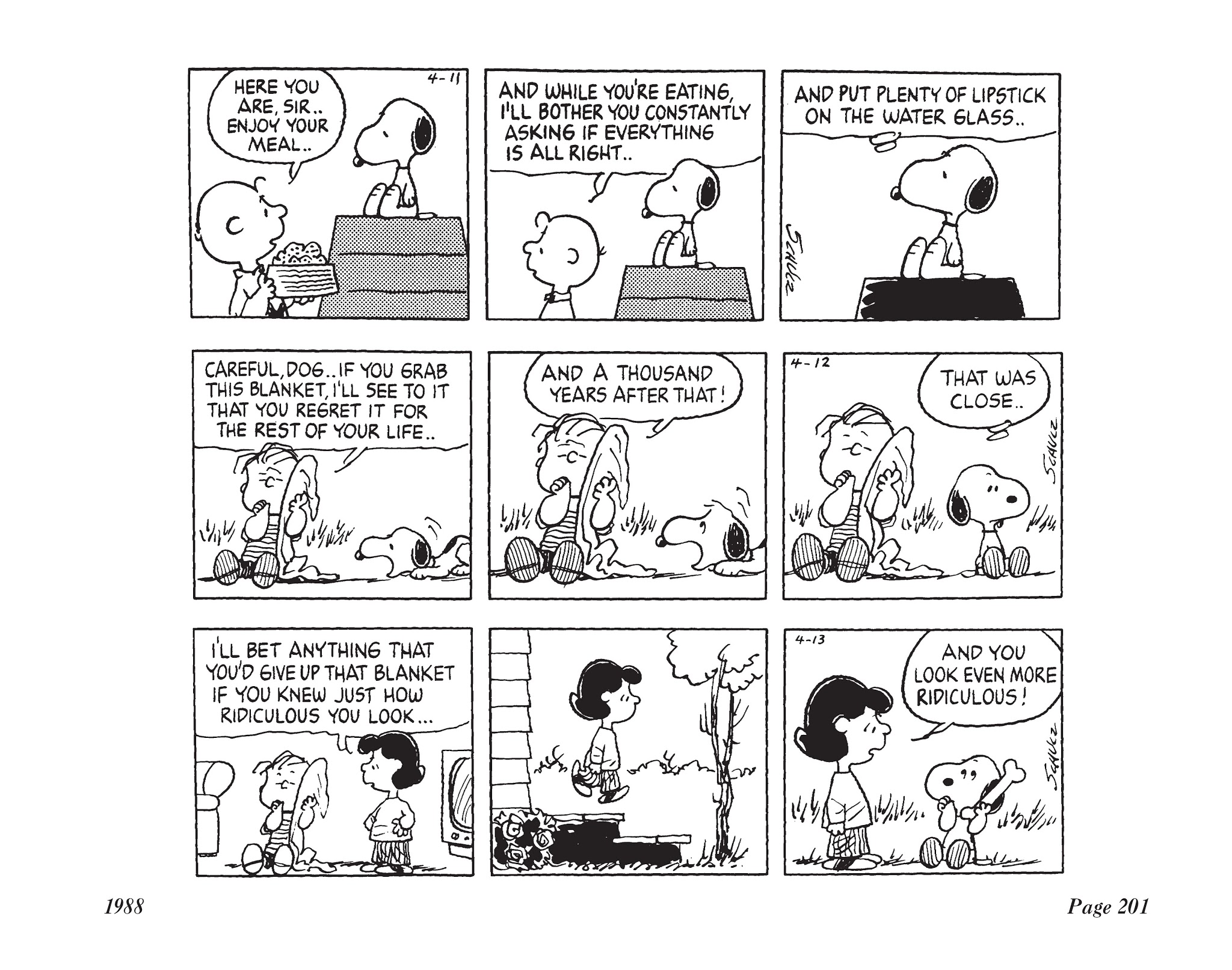 Read online The Complete Peanuts comic -  Issue # TPB 19 - 216