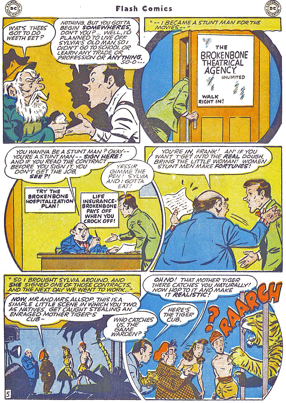 Read online Flash Comics comic -  Issue #72 - 21