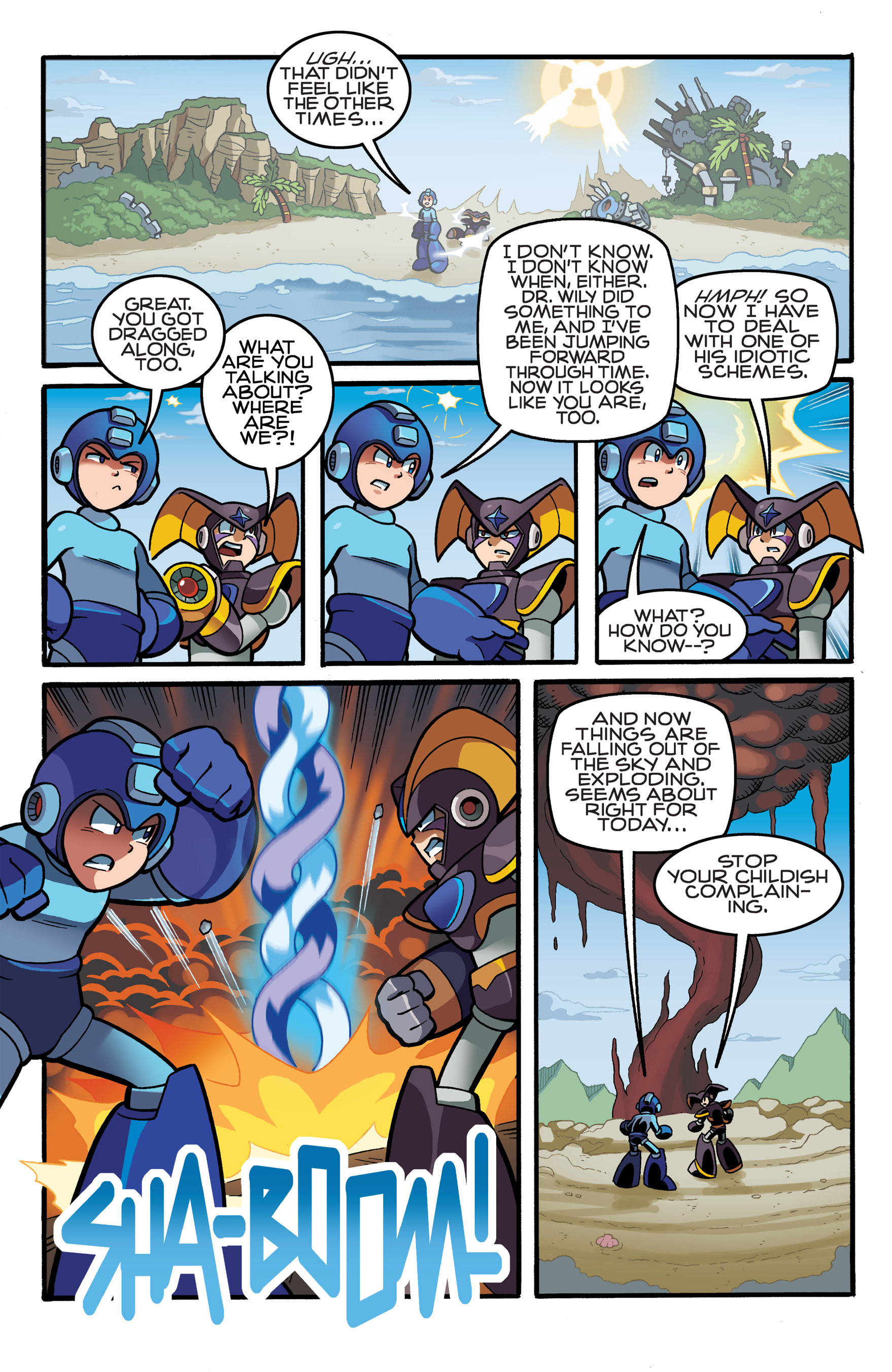 Read online Mega Man comic -  Issue # _TPB 5 - 99
