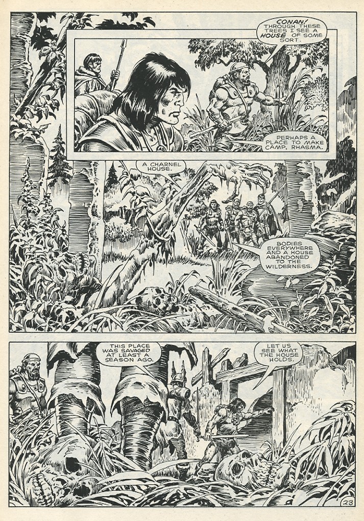 Read online The Savage Sword Of Conan comic -  Issue #142 - 29