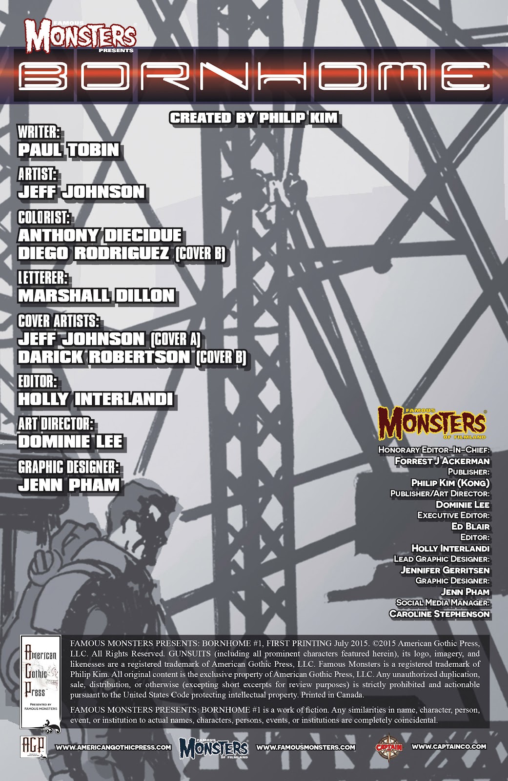 Famous Monsters Presents: Bornhome issue 1 - Page 3