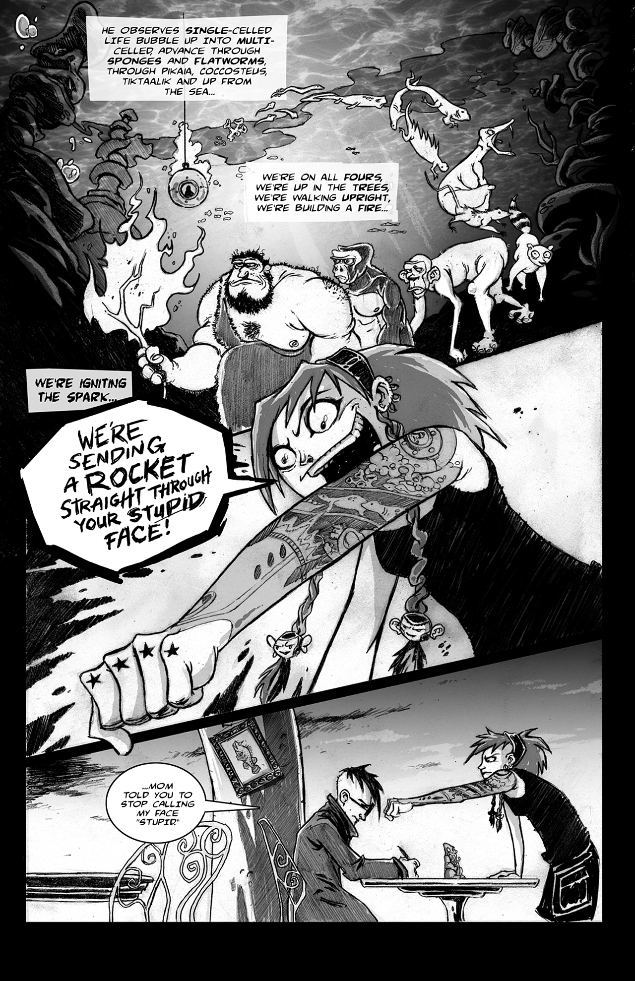 Read online Eldritch! comic -  Issue #1 - 4