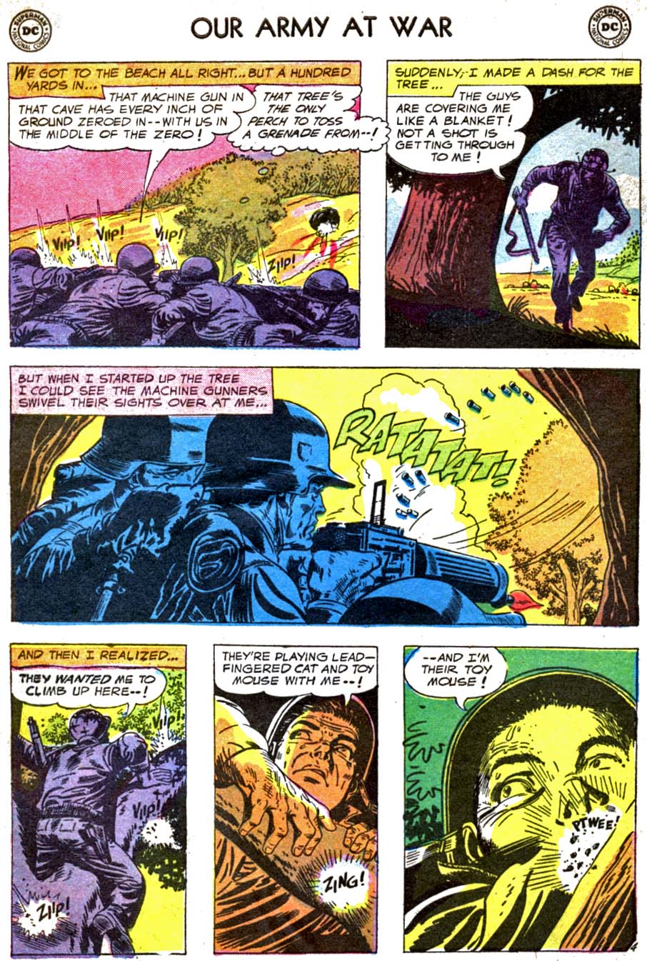 Read online Our Army at War (1952) comic -  Issue #63 - 6