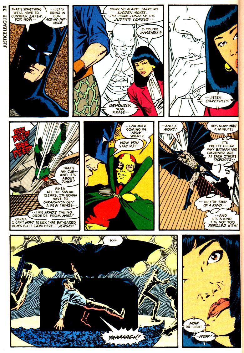 Read online Justice League International (1987) comic -  Issue #1-7 - A New Beginning - 31