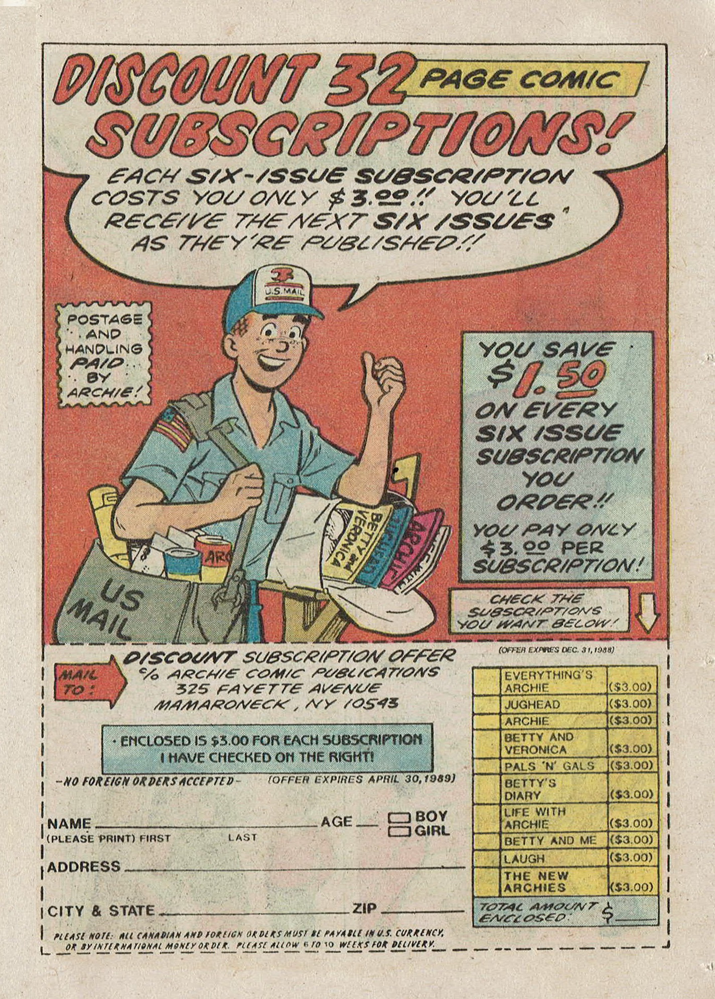 Read online Jughead Jones Comics Digest comic -  Issue #54 - 121