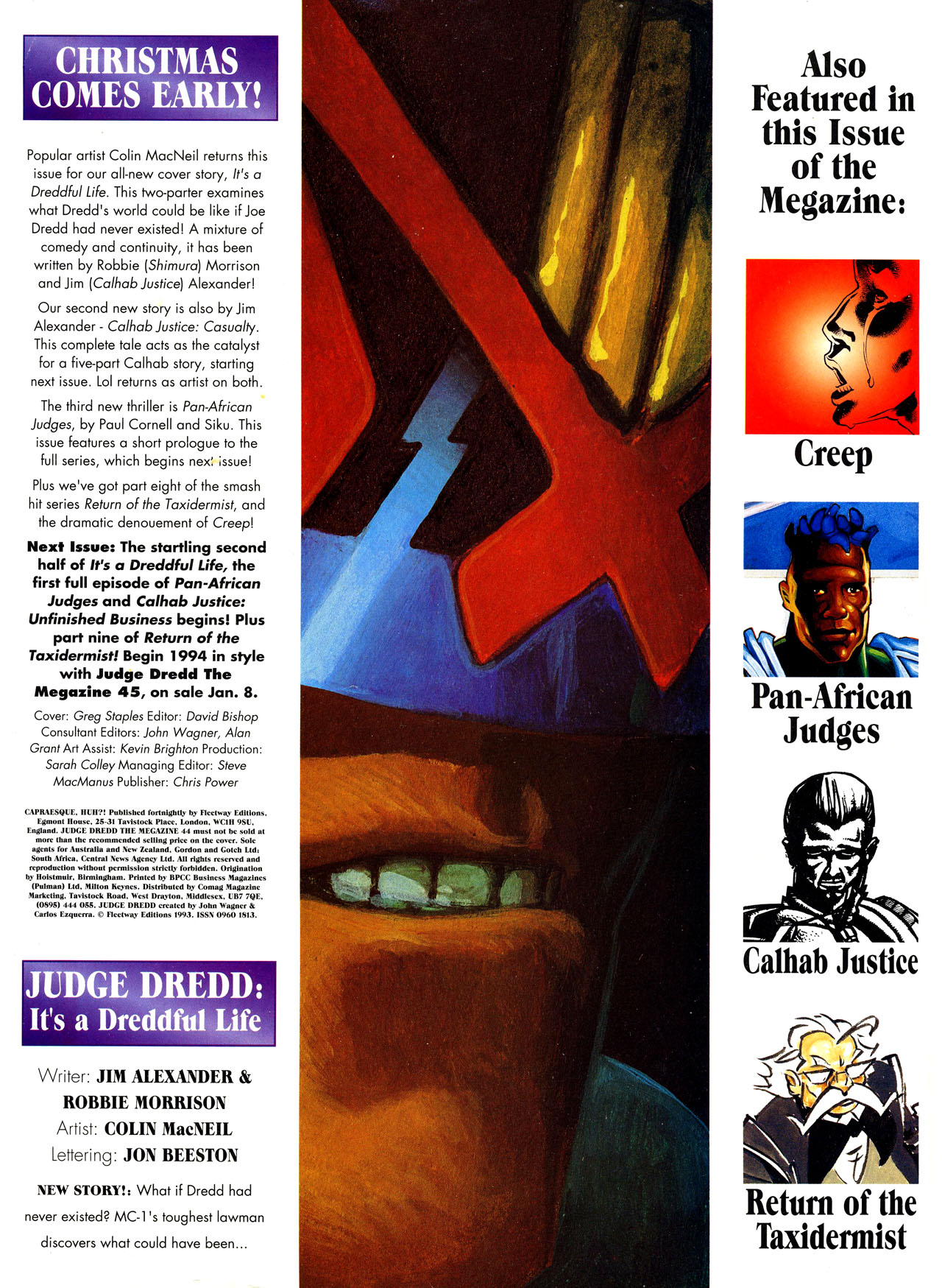 Read online Judge Dredd: The Megazine (vol. 2) comic -  Issue #44 - 2