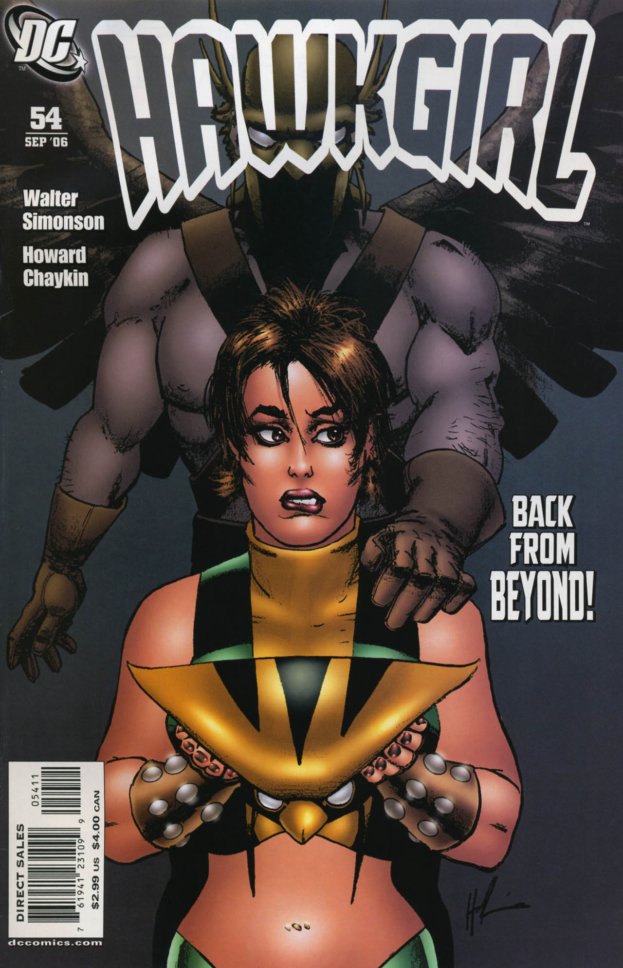 Read online Hawkgirl comic -  Issue #54 - 1