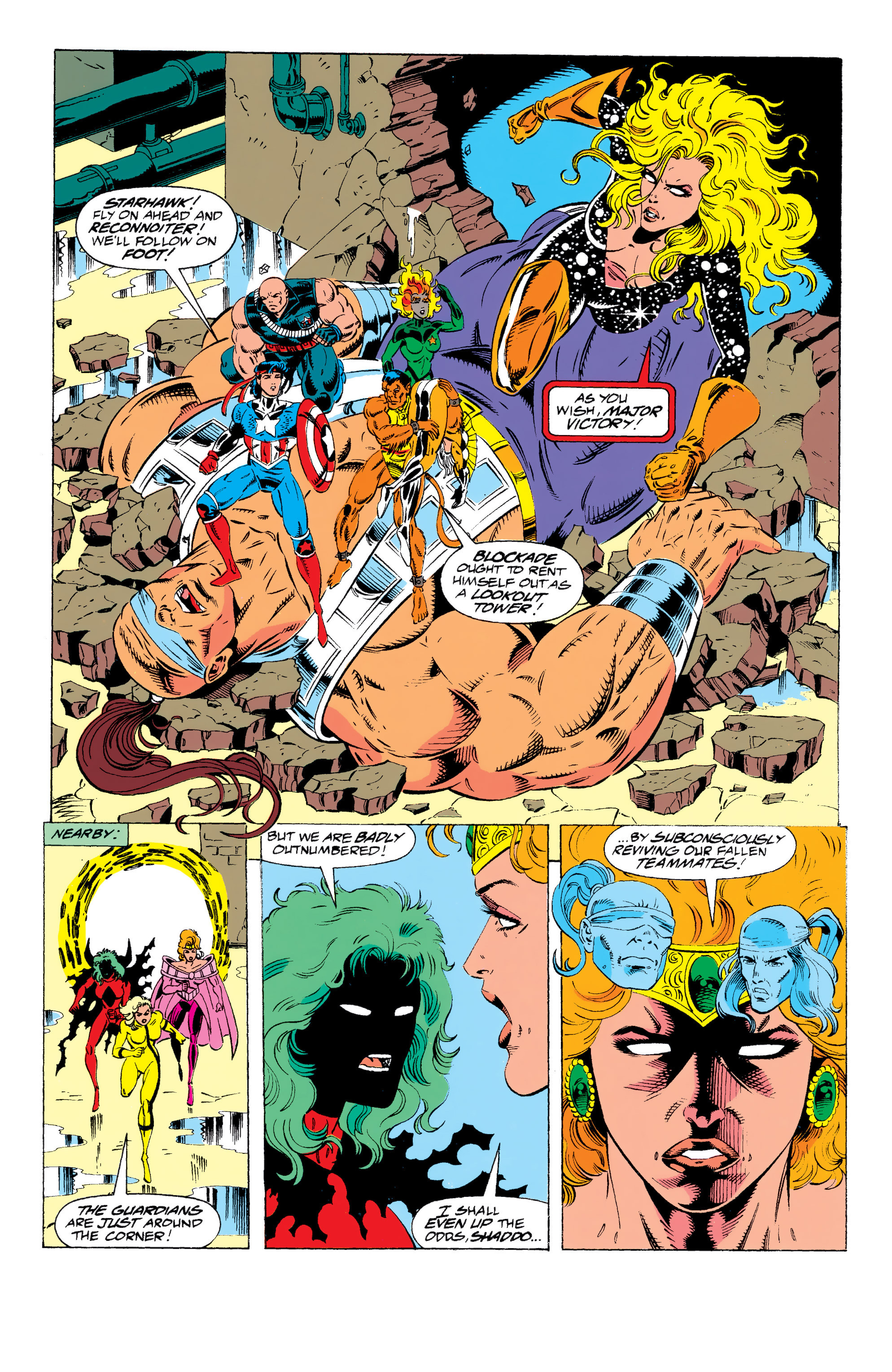 Read online Guardians of the Galaxy (1990) comic -  Issue # _TPB In The Year 3000 1 (Part 3) - 17