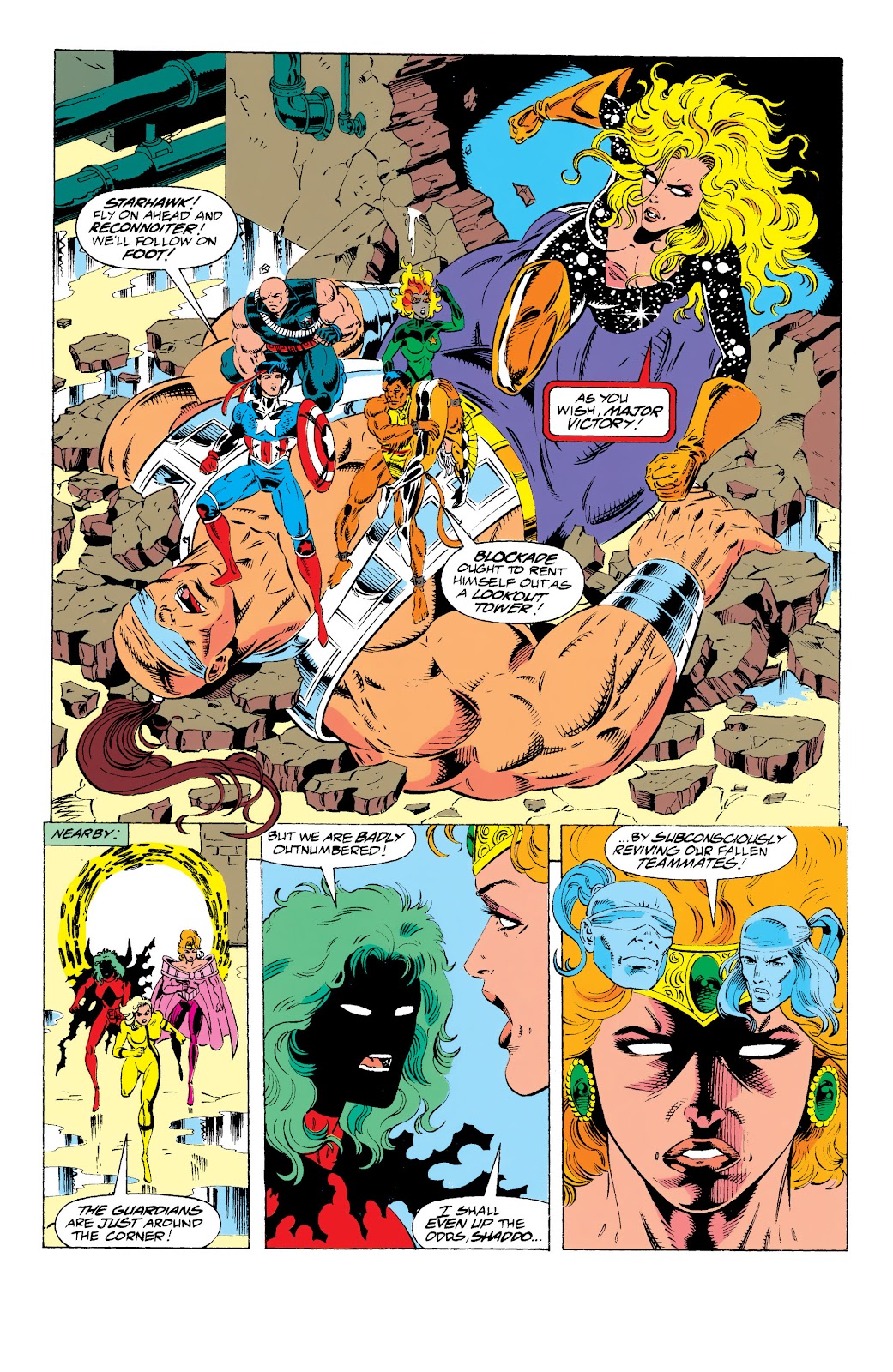 Guardians of the Galaxy (1990) issue TPB In The Year 3000 1 (Part 3) - Page 17
