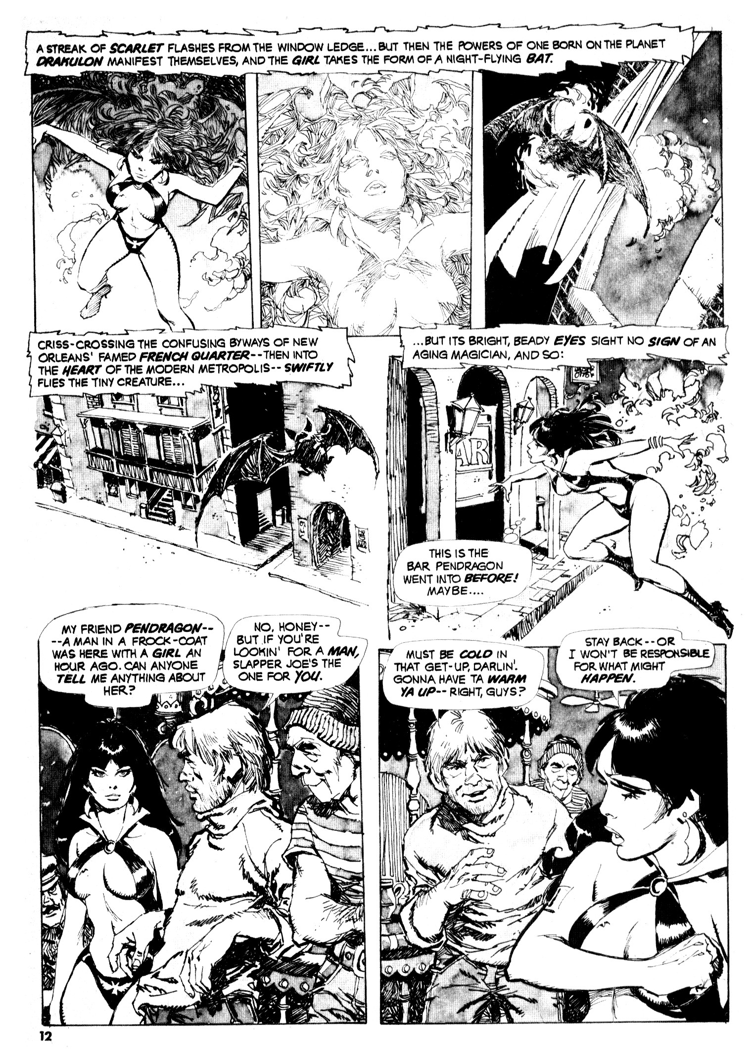 Read online Vampirella (1969) comic -  Issue #23 - 12