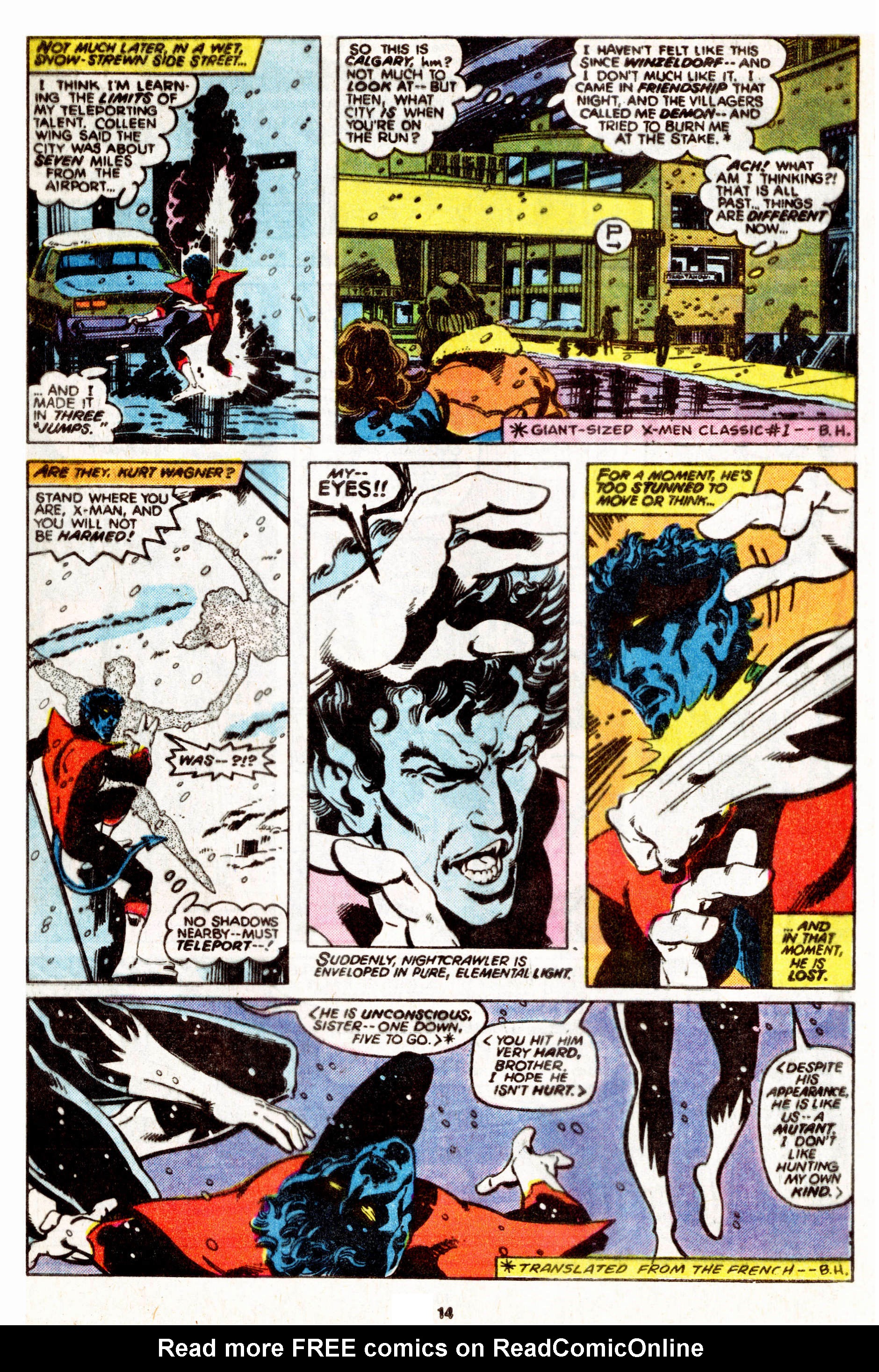 Read online Classic X-Men comic -  Issue #26 - 16