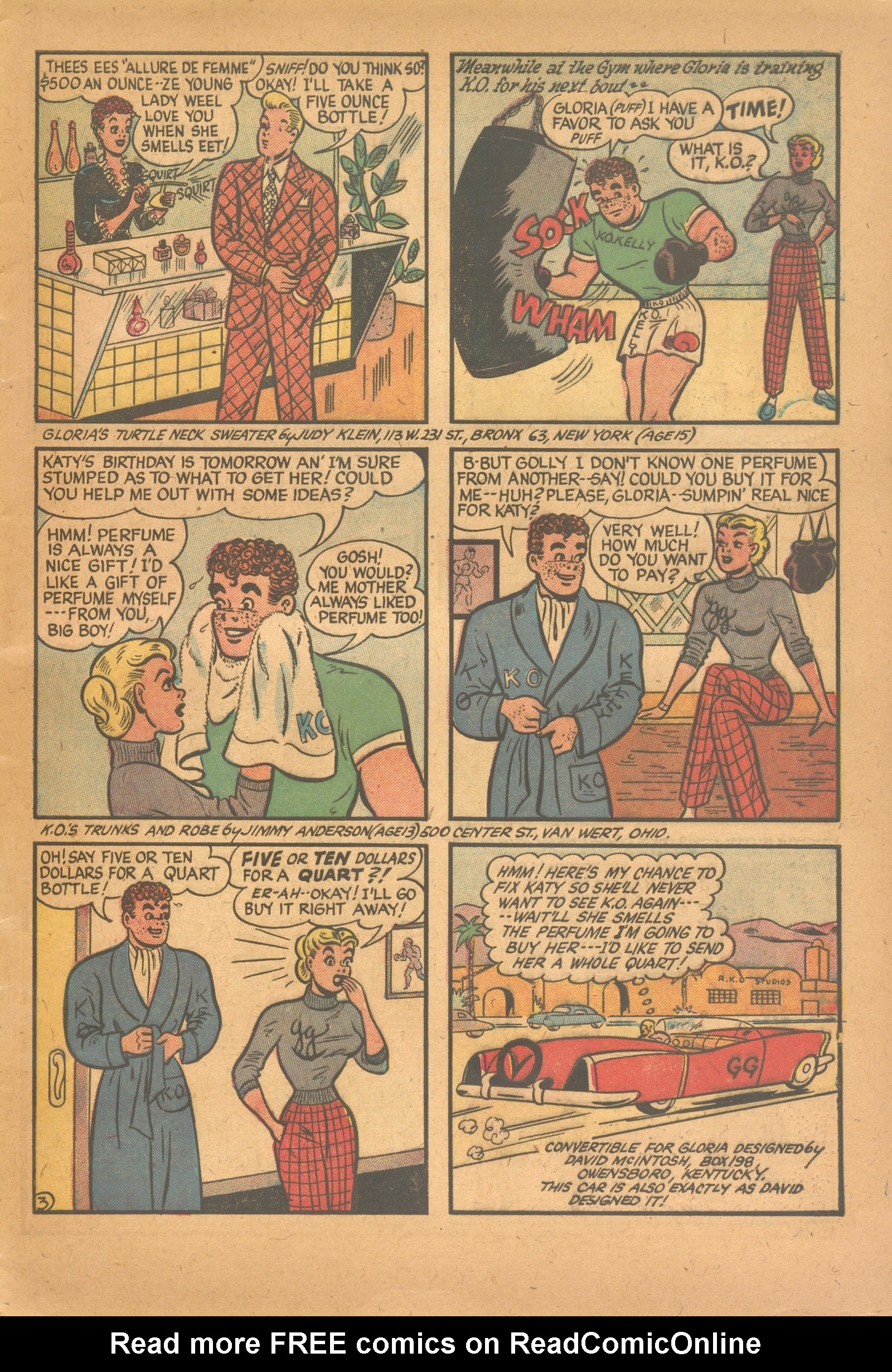 Read online Katy Keene (1949) comic -  Issue #13 - 5