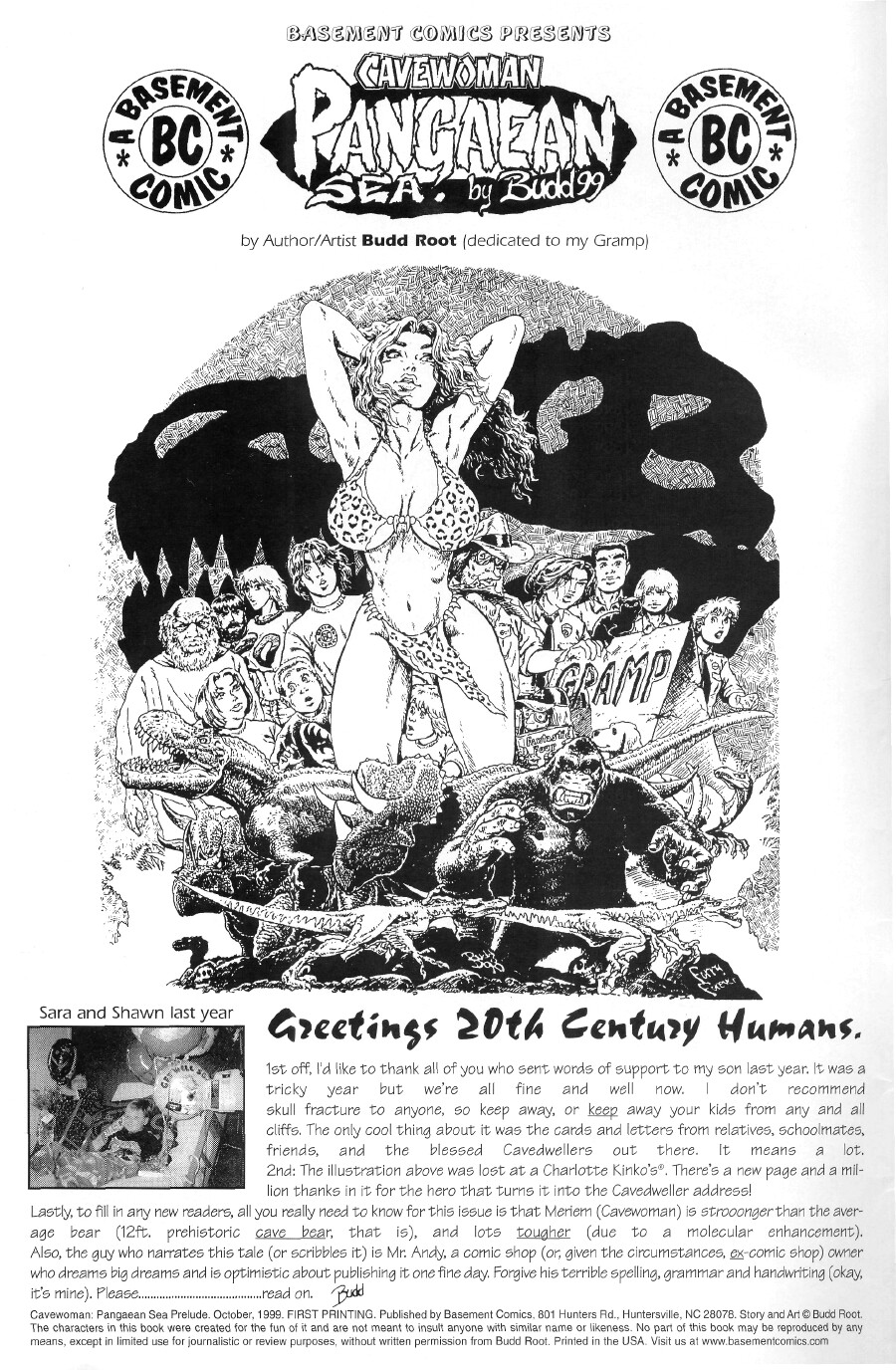 Read online Cavewoman: Pangaean Sea comic -  Issue # _Prologue - 2