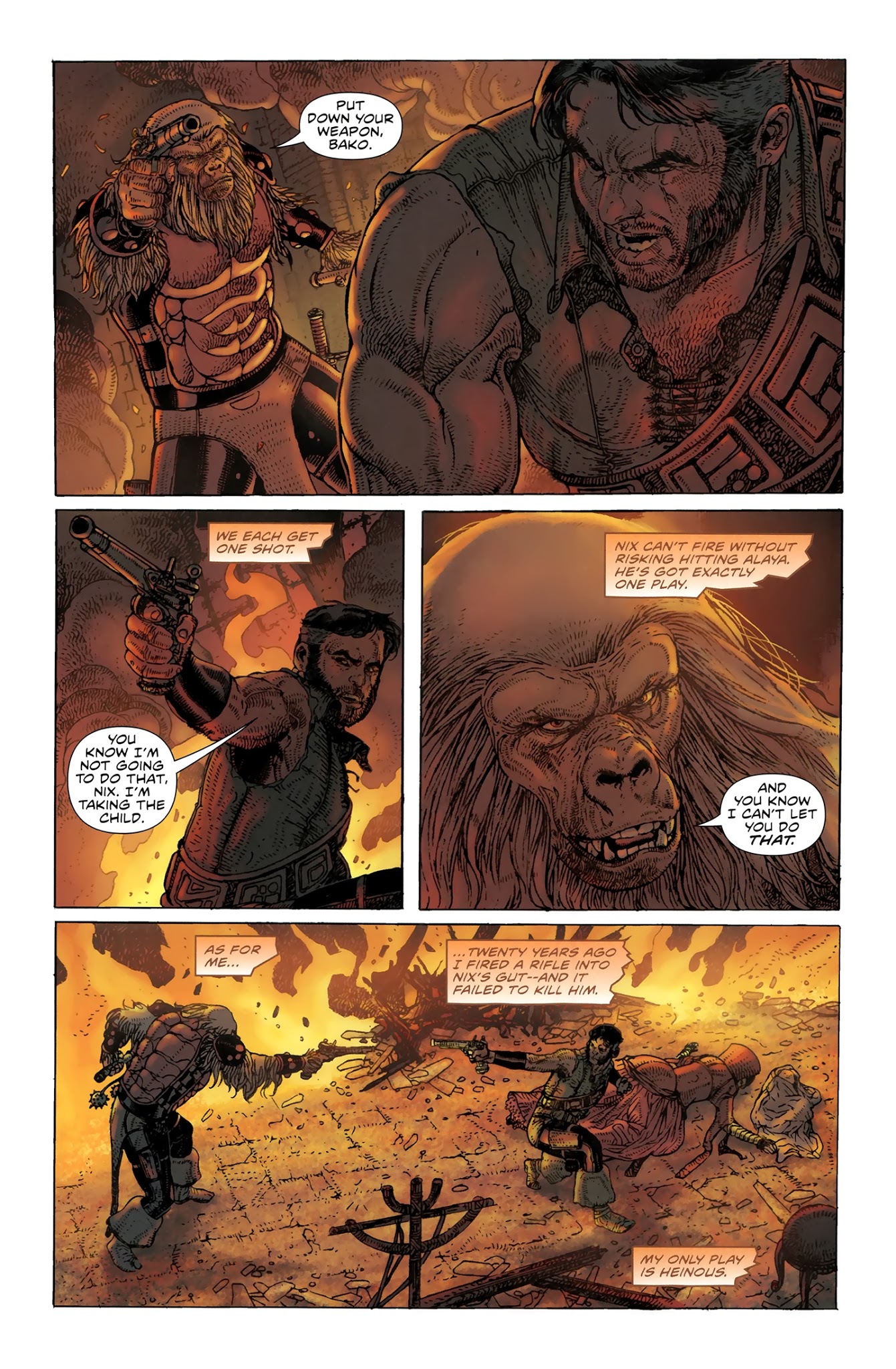 Read online Planet of the Apes (2011) comic -  Issue #12 - 12