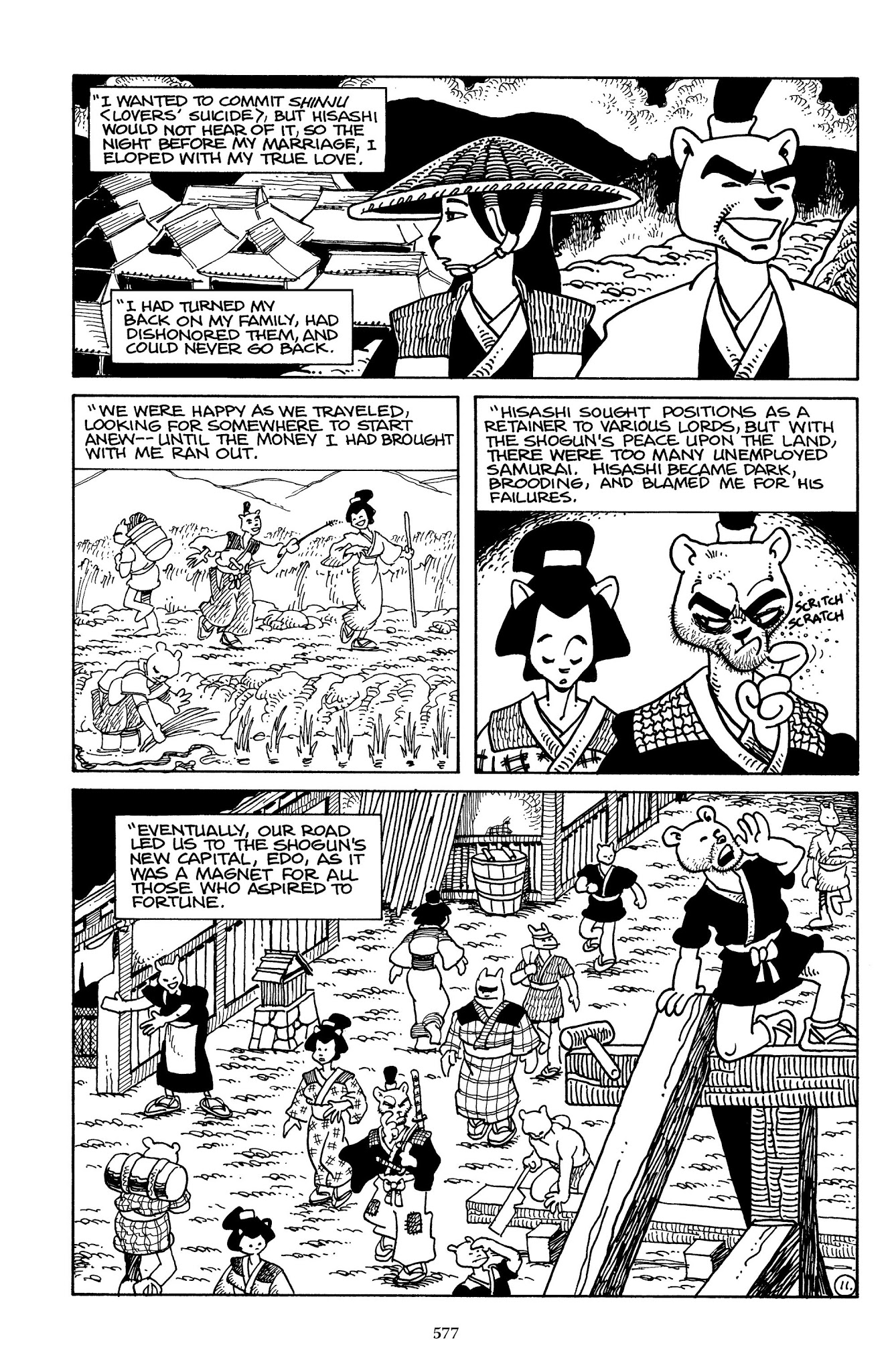 Read online The Usagi Yojimbo Saga comic -  Issue # TPB 1 - 564