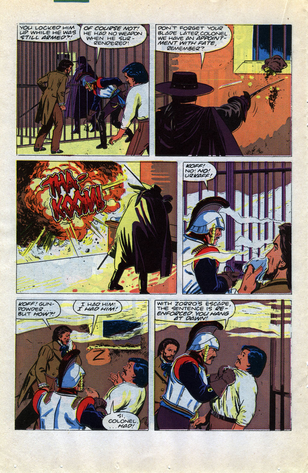 Read online Zorro (1990) comic -  Issue #5 - 20