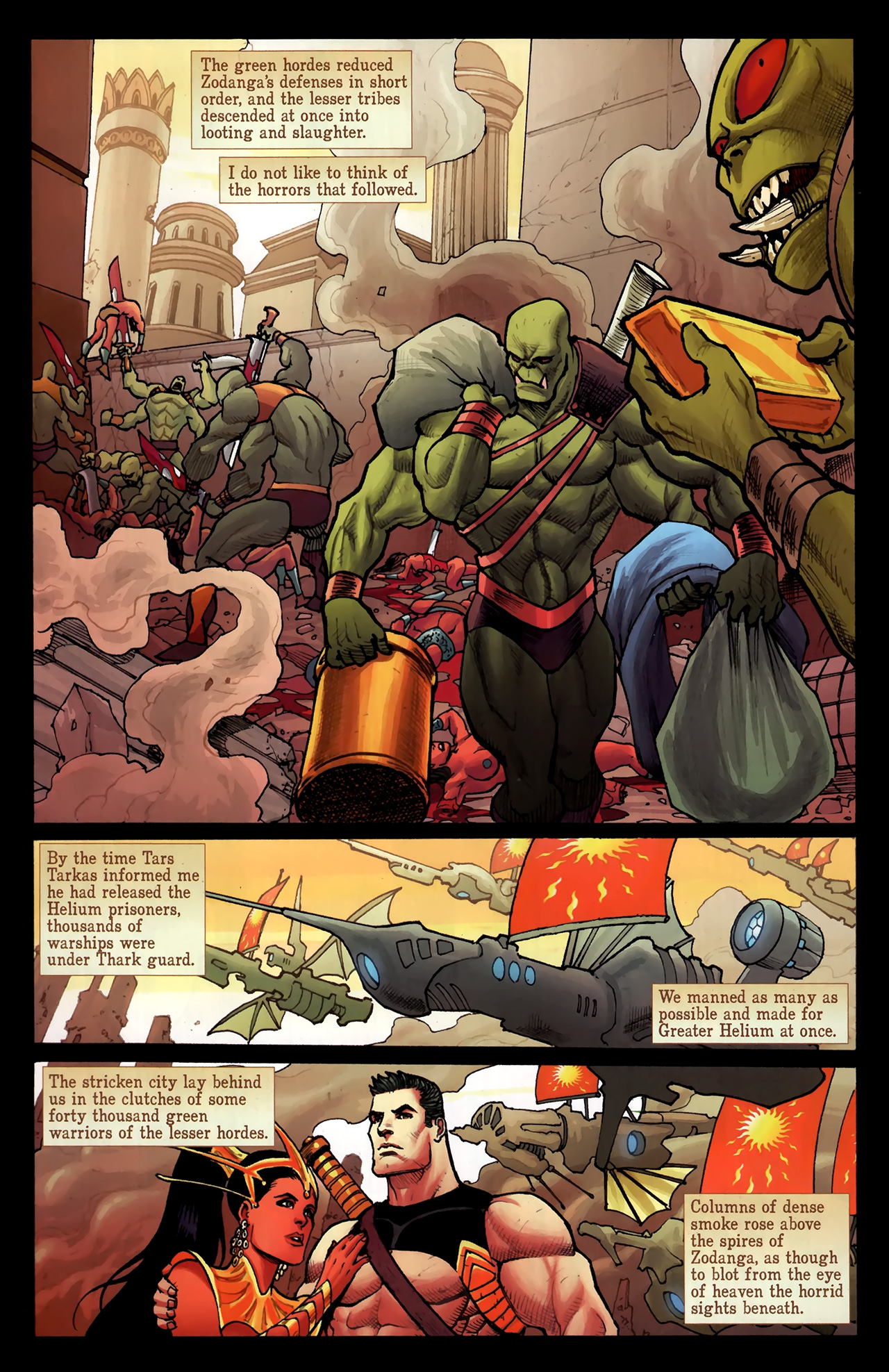 Read online Warlord of Mars comic -  Issue #9 - 12