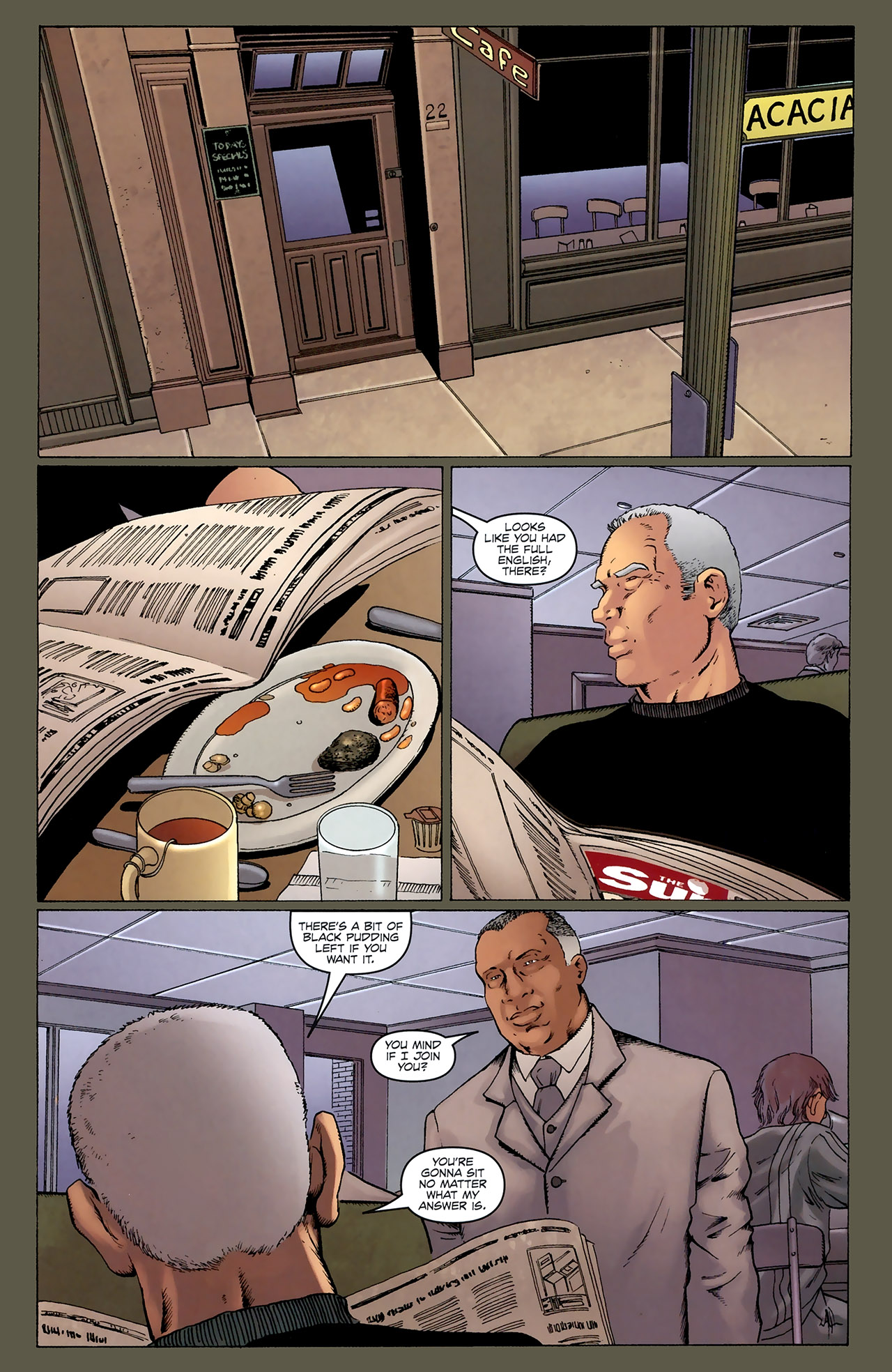 Read online Gravel comic -  Issue #18 - 23