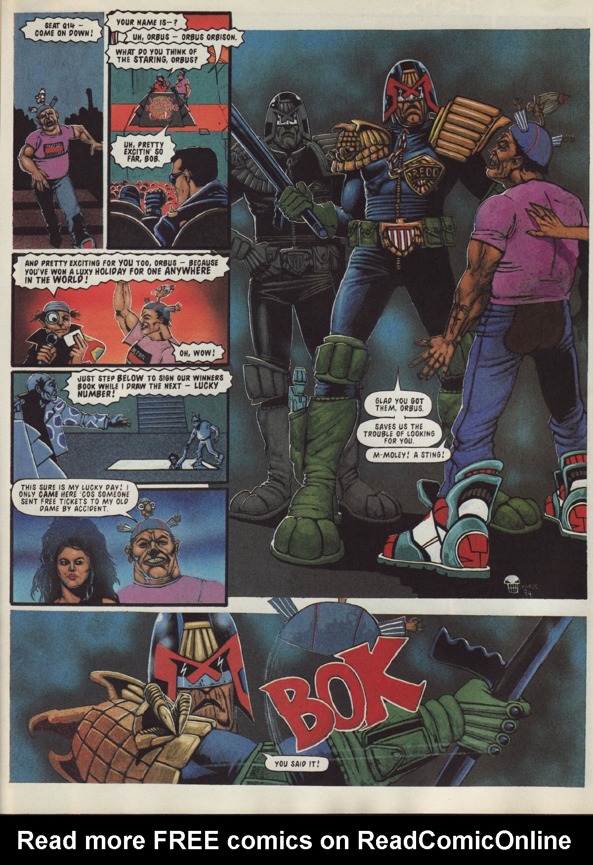Read online Judge Dredd: The Megazine (vol. 2) comic -  Issue #82 - 12