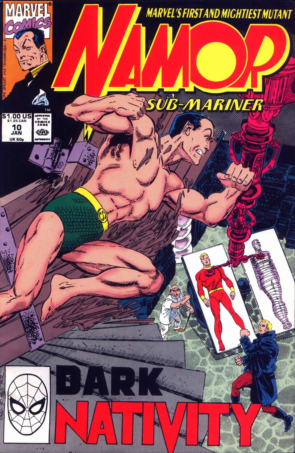 Read online Namor, The Sub-Mariner comic -  Issue #10 - 1