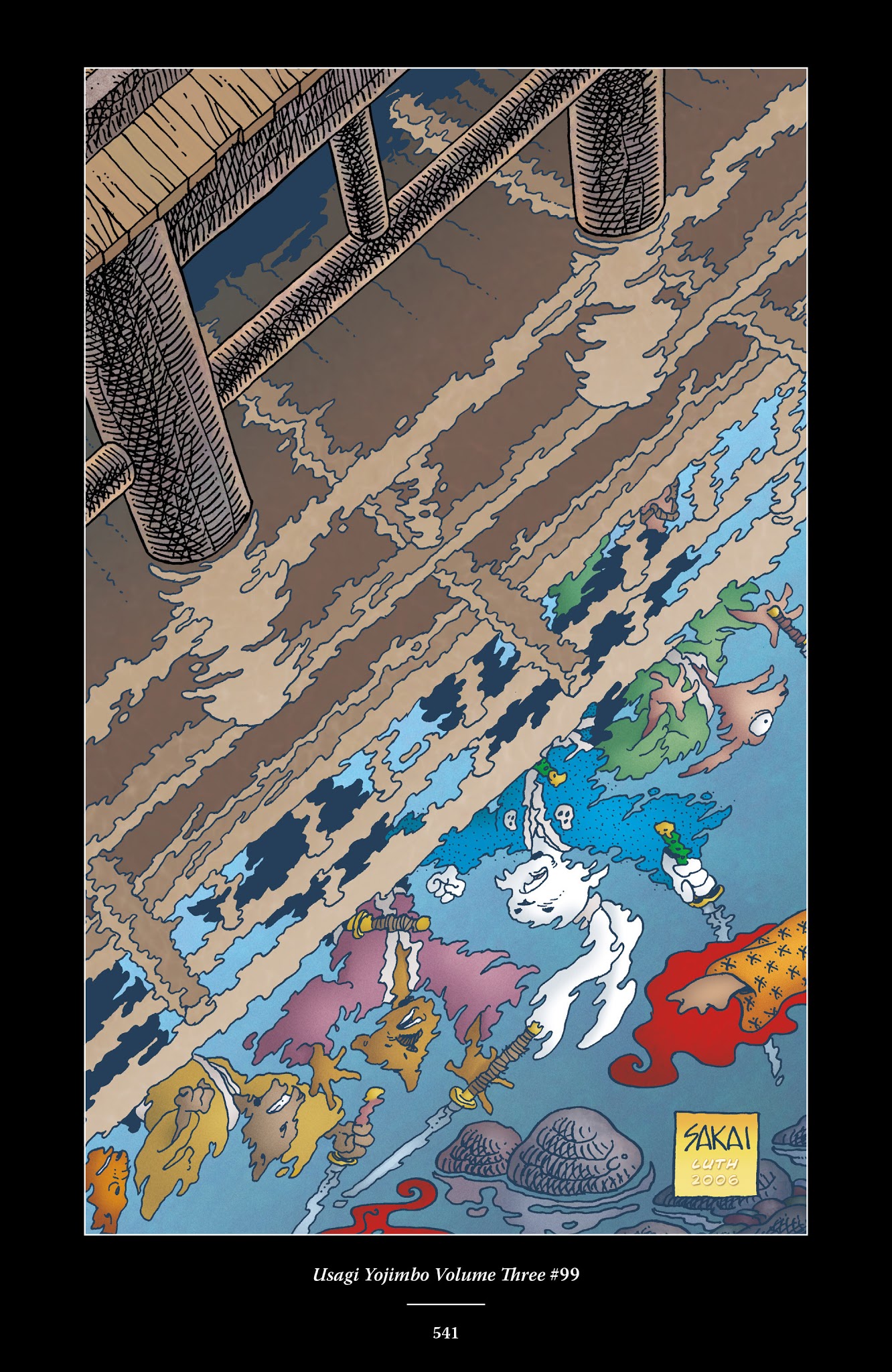 Read online The Usagi Yojimbo Saga comic -  Issue # TPB 6 - 537