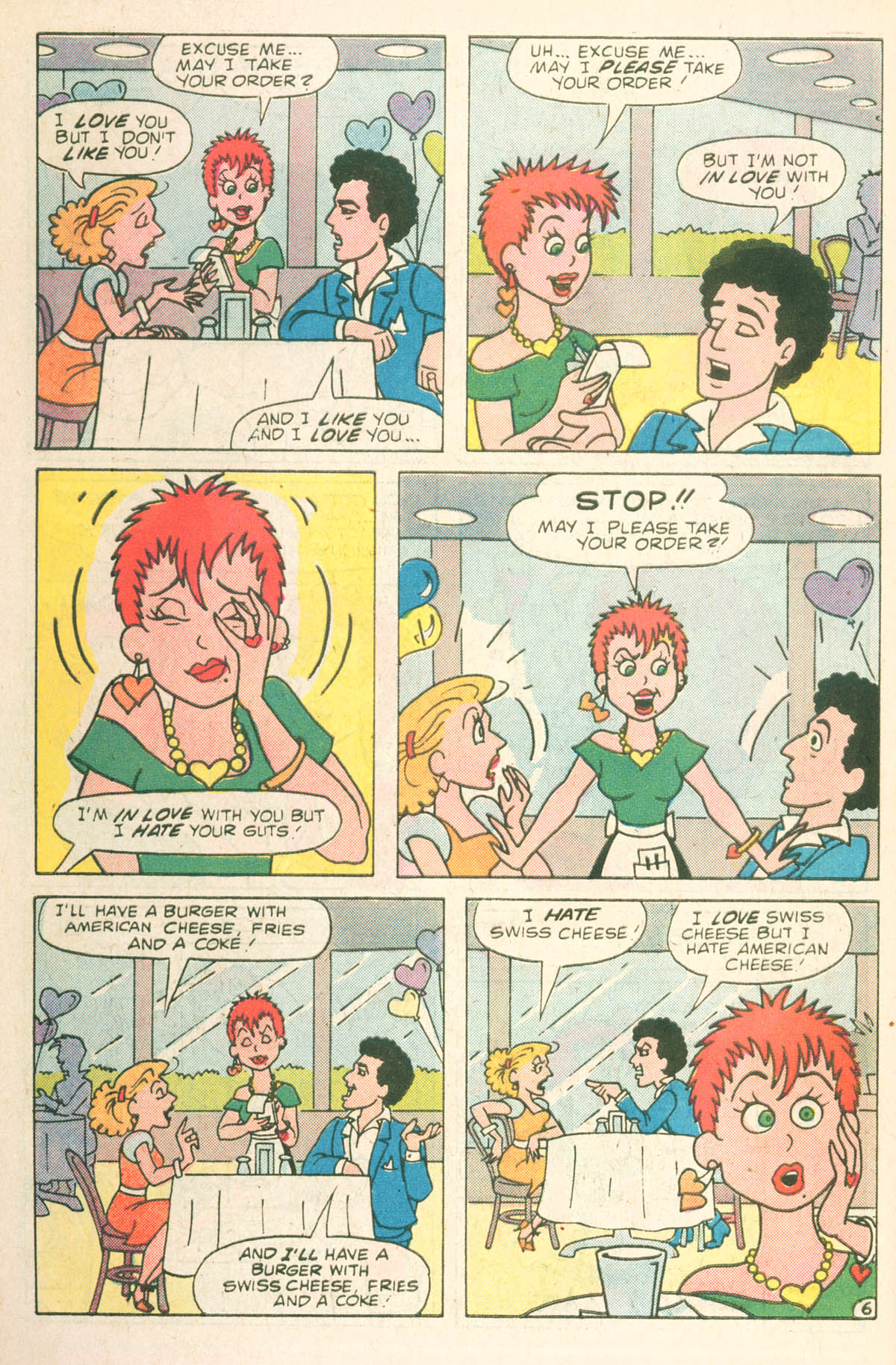 Read online Angel Love comic -  Issue #6 - 7