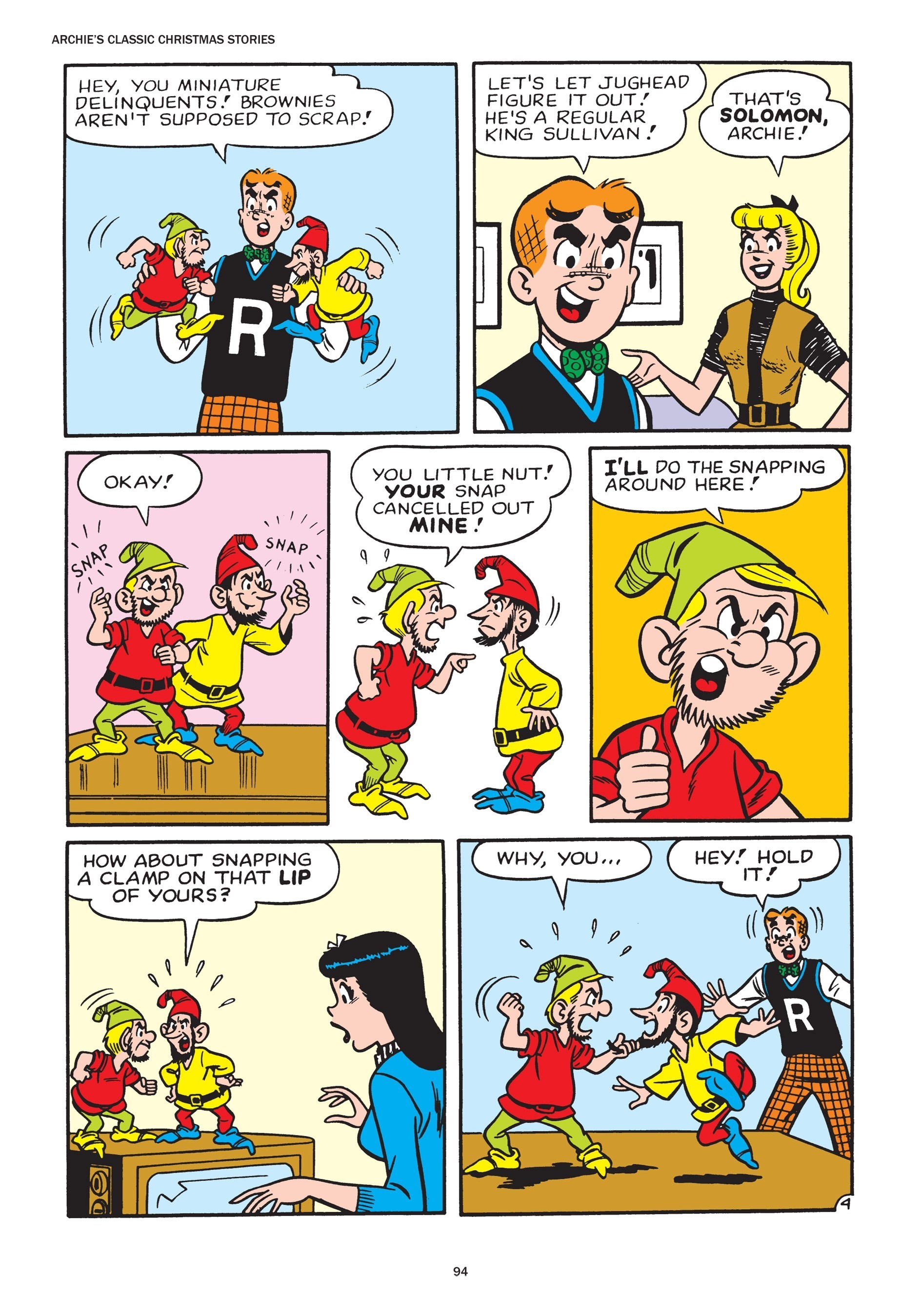 Read online Archie's Classic Christmas Stories comic -  Issue # TPB - 95