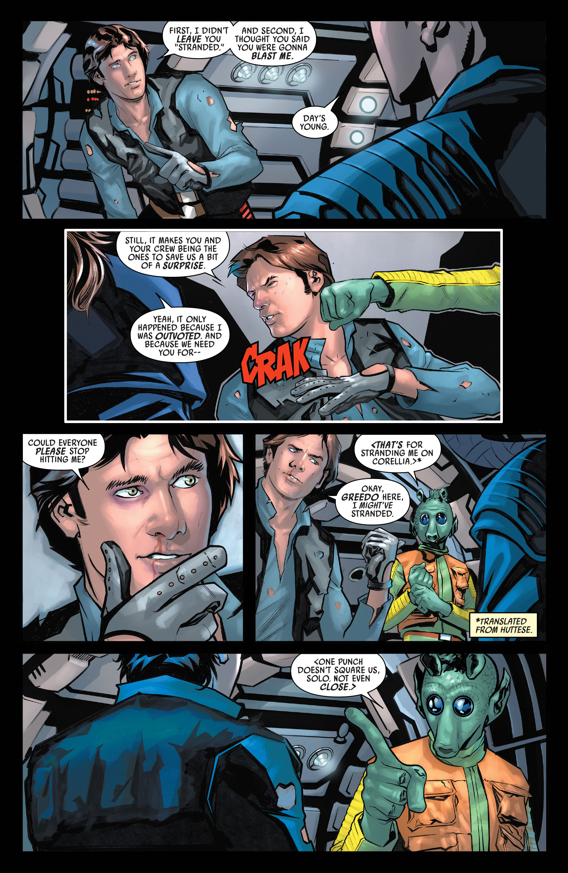 Read online Star Wars: Han Solo & Chewbacca comic -  Issue #5 - 5