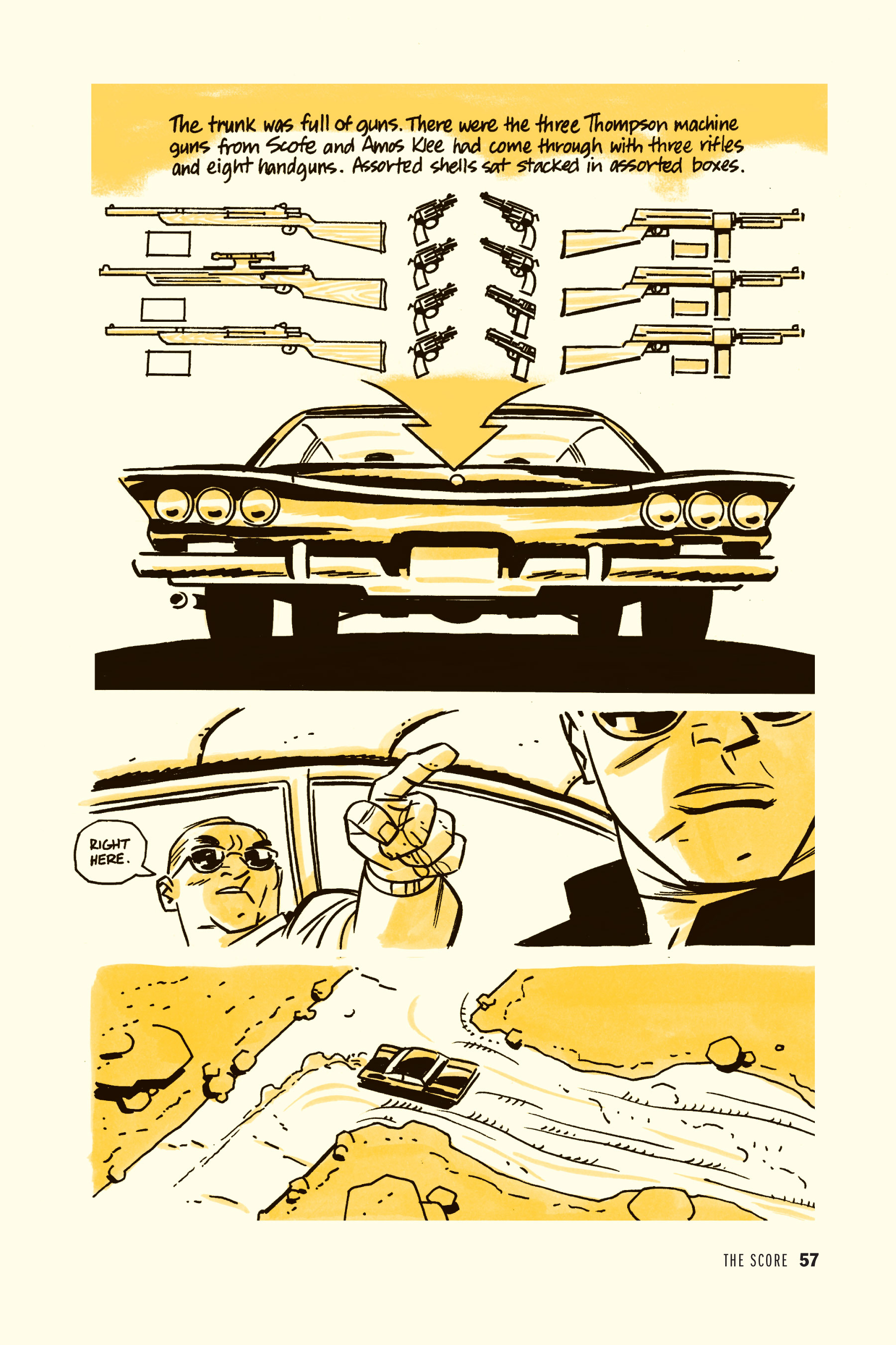 Read online Richard Stark's Parker comic -  Issue #3 - 56