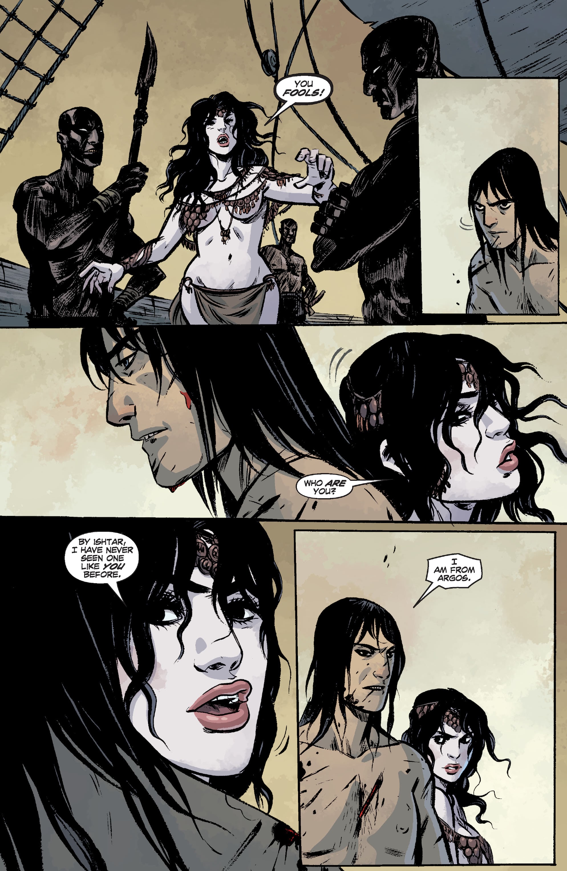 Read online Conan Chronicles Epic Collection comic -  Issue # TPB Horrors Beneath the Stones (Part 4) - 16
