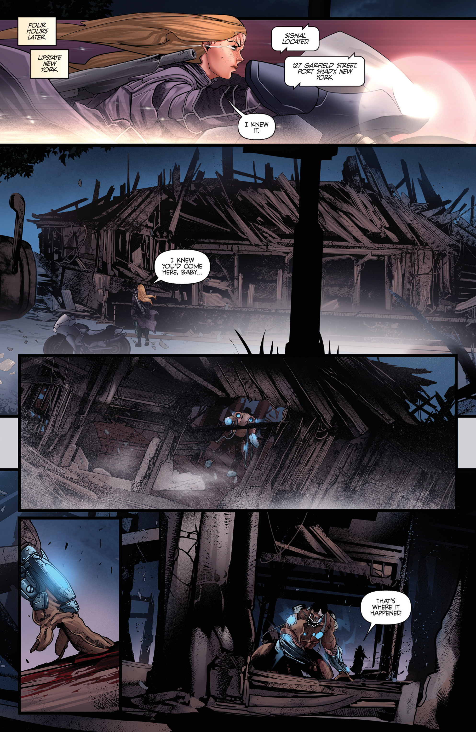 Read online Van Helsing vs Frankenstein comic -  Issue #4 - 22