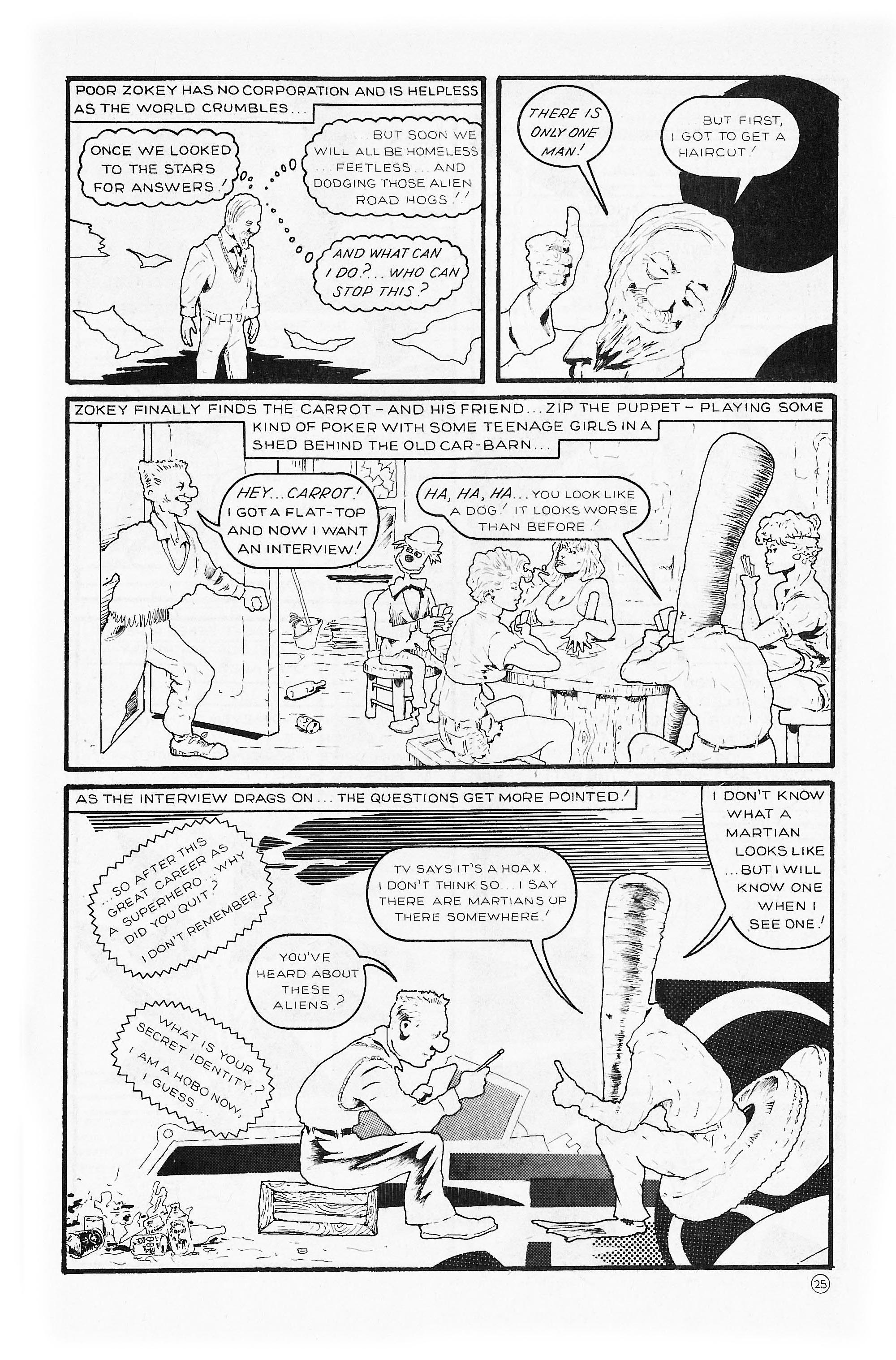Read online Flaming Carrot Comics (1984) comic -  Issue #1 - 27