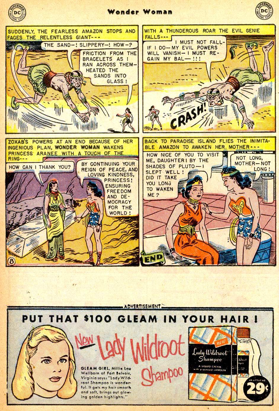 Read online Wonder Woman (1942) comic -  Issue #61 - 22