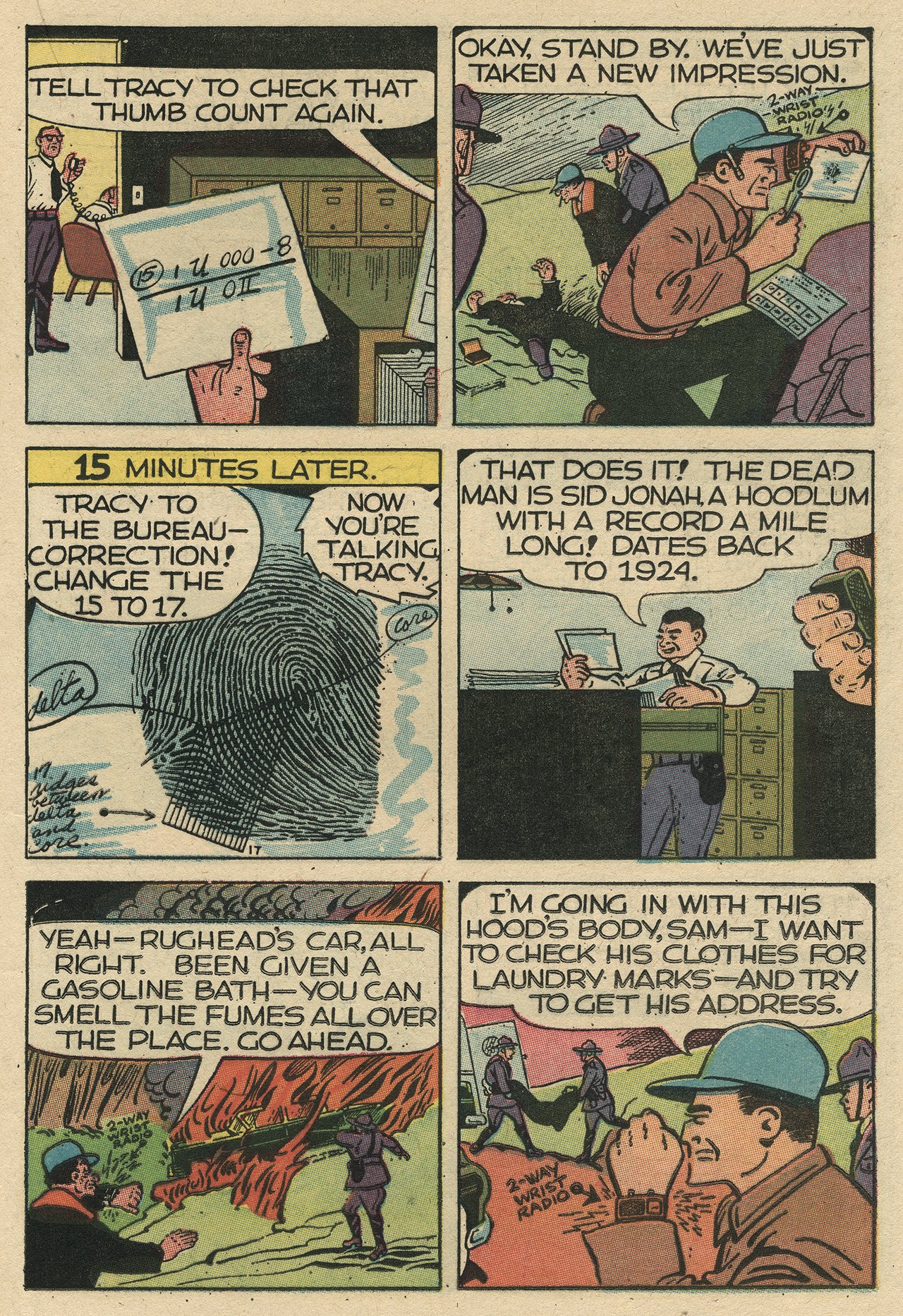 Read online Dick Tracy comic -  Issue #106 - 21
