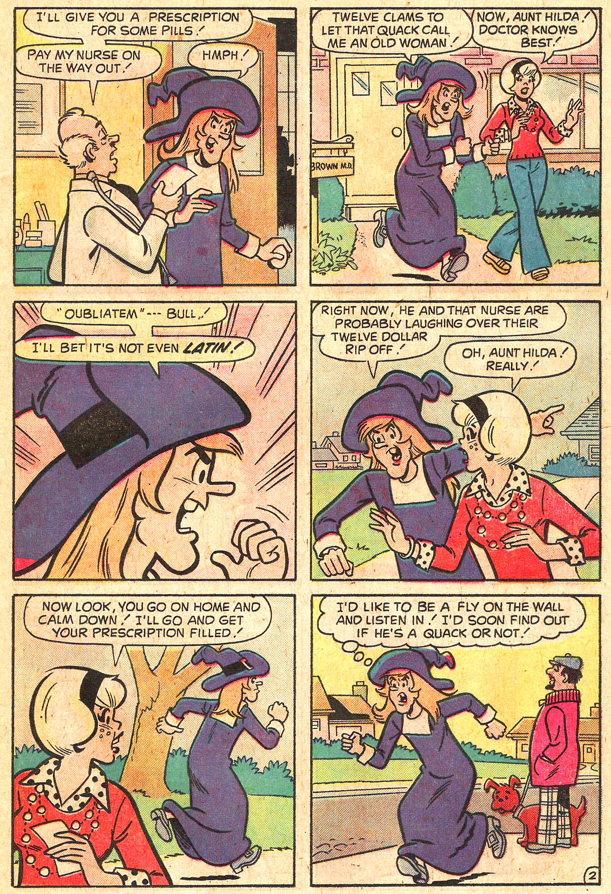 Read online Sabrina The Teenage Witch (1971) comic -  Issue #25 - 15