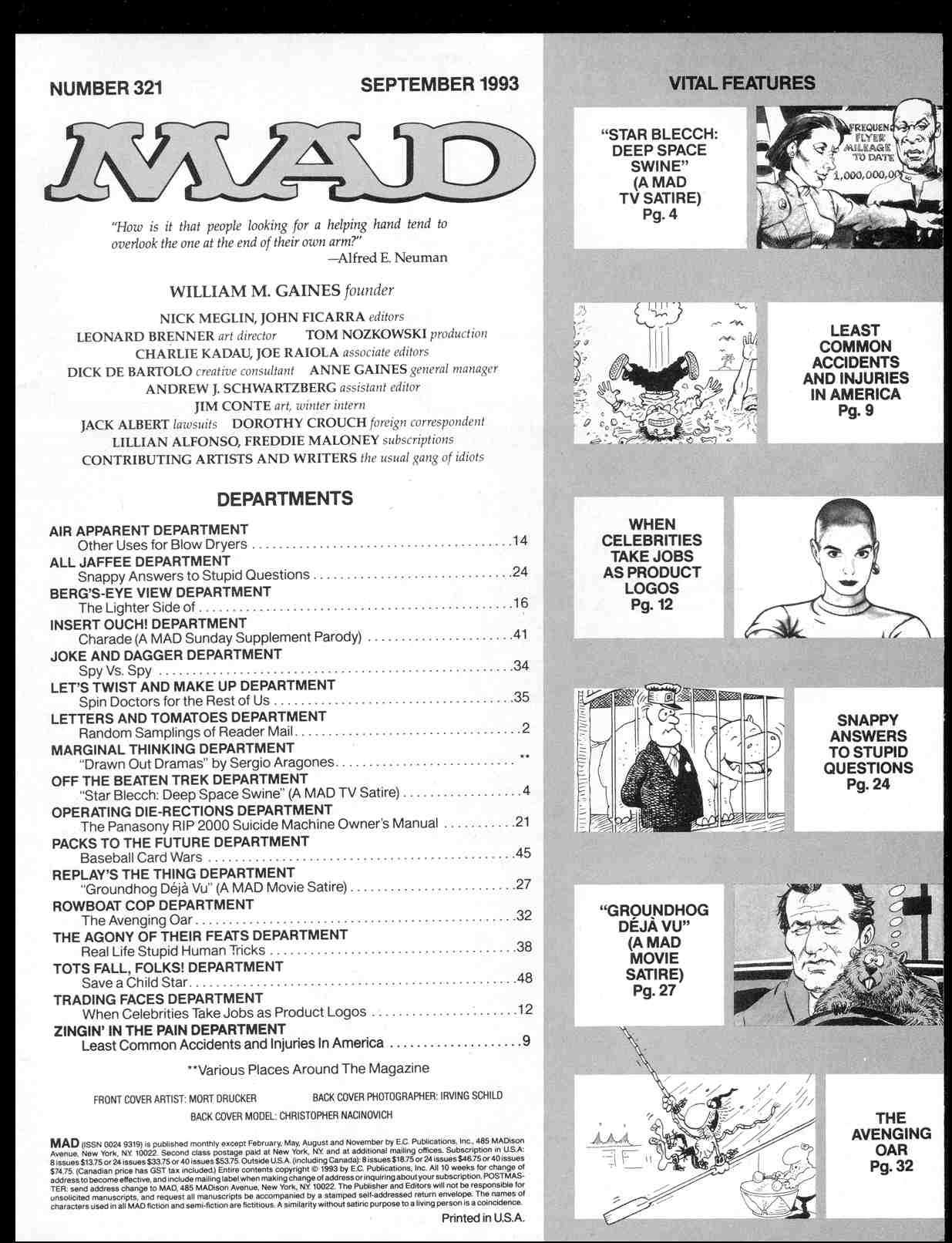 Read online MAD comic -  Issue #321 - 3