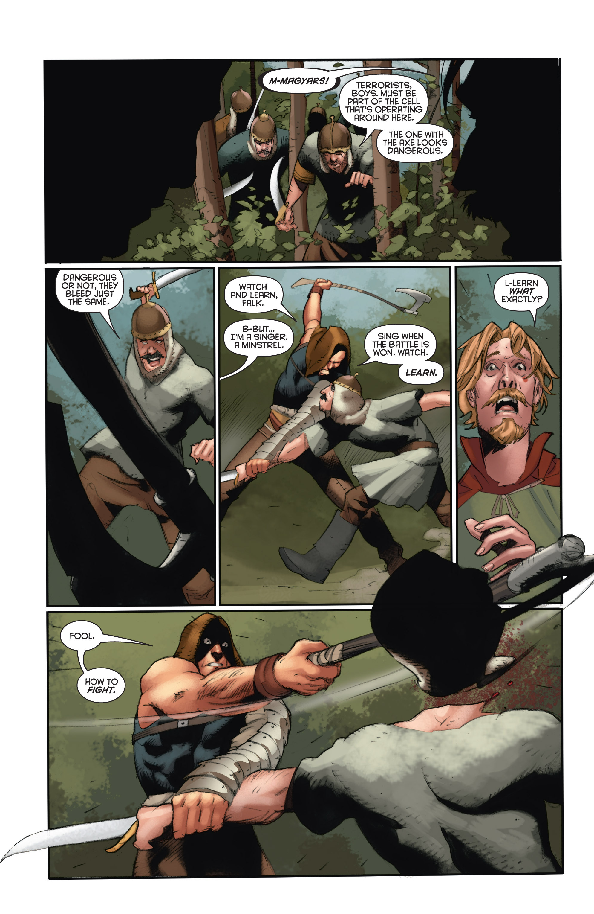 Read online Eternal Warrior: Days of Steel comic -  Issue #3 - 5
