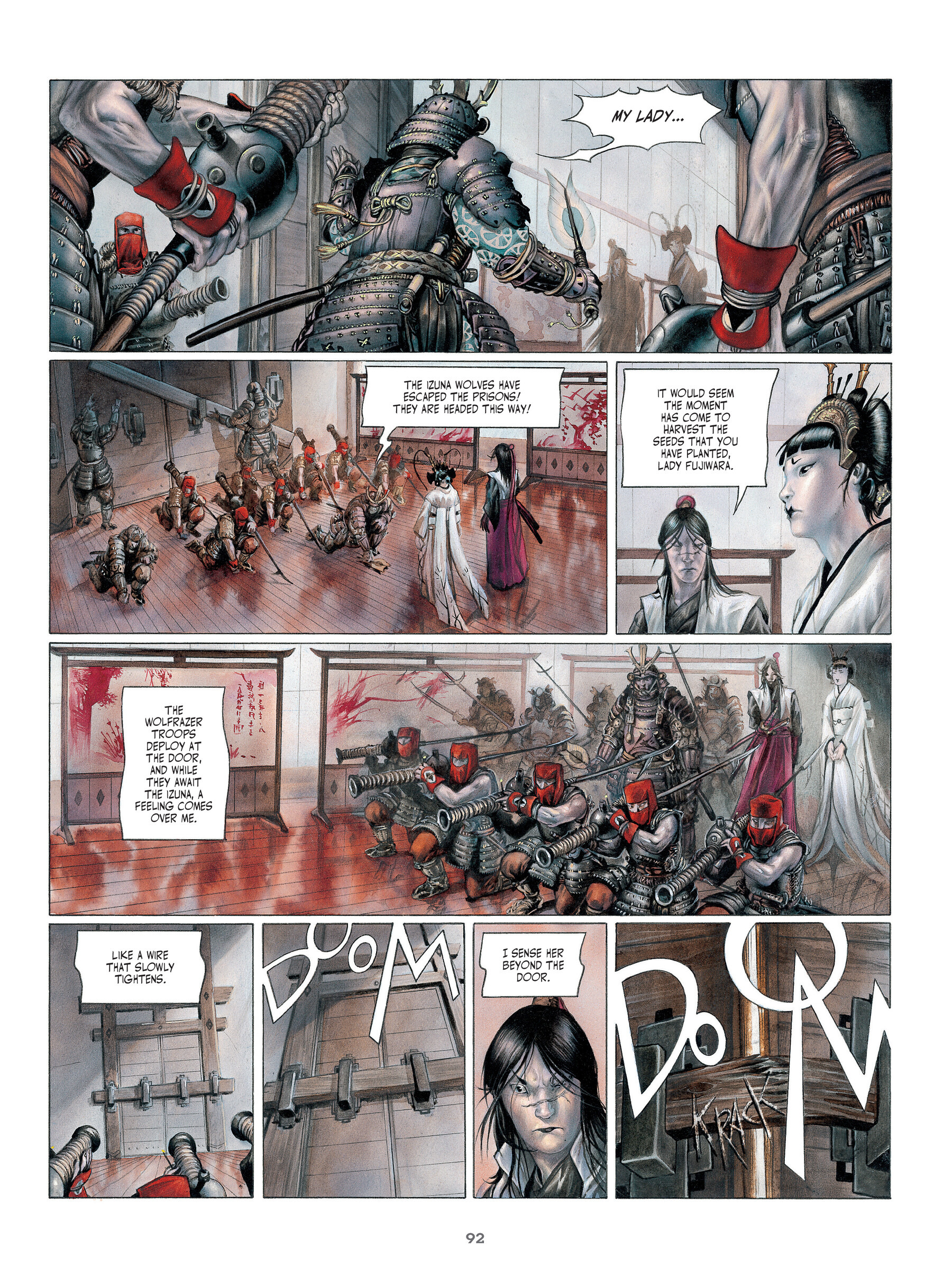 Read online Legends of the Pierced Veil: The Scarlet Blades comic -  Issue # TPB (Part 1) - 92