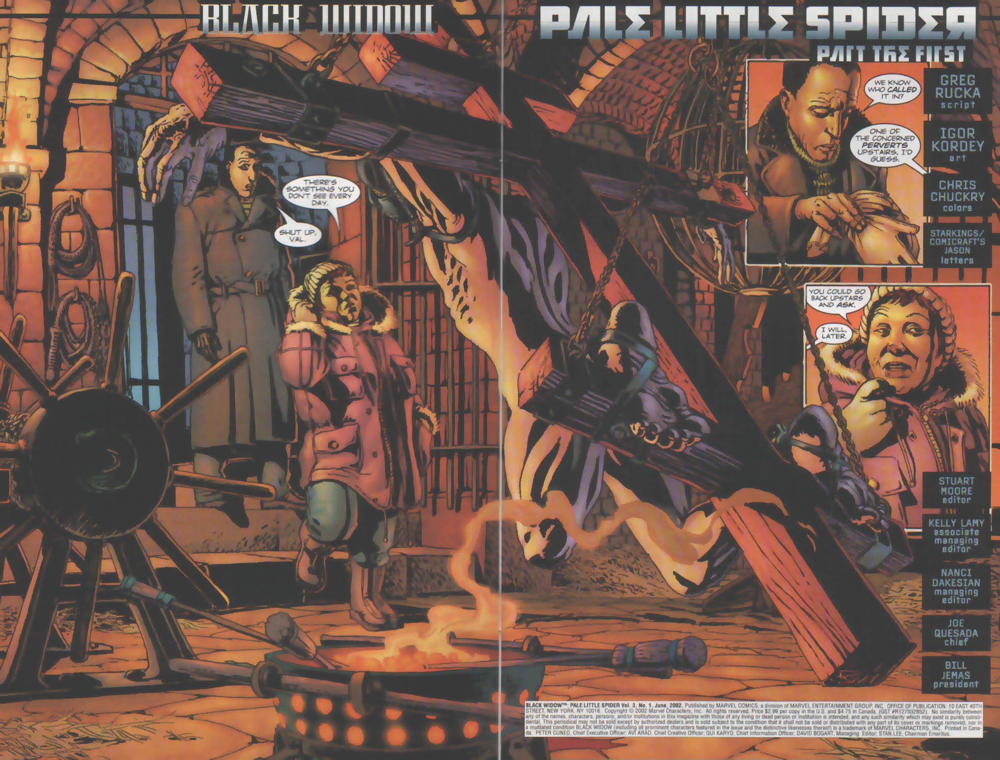 Read online Black Widow: Pale Little Spider comic -  Issue #1 - 3