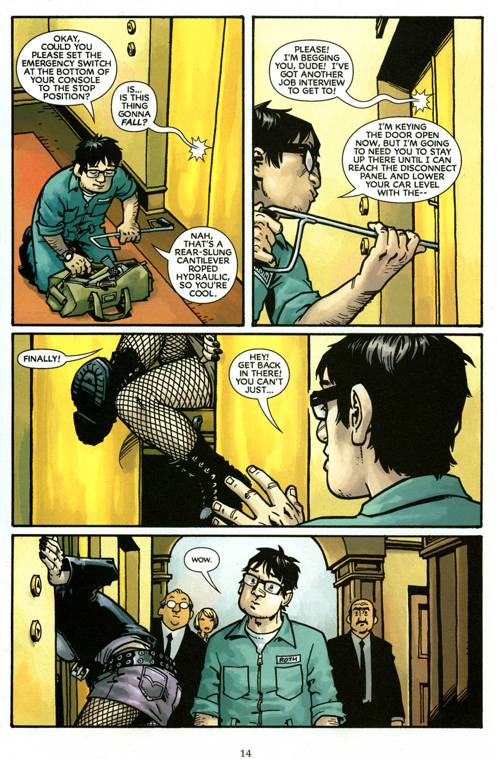 Read online The Escapists comic -  Issue #1 - 16