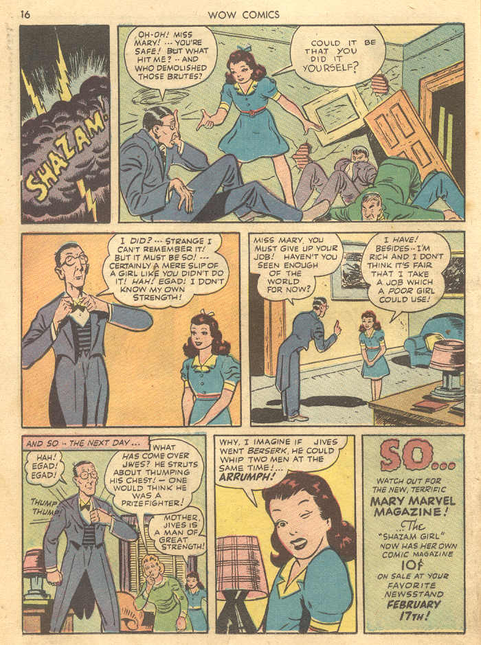 Read online Wow Comics comic -  Issue #11 - 16