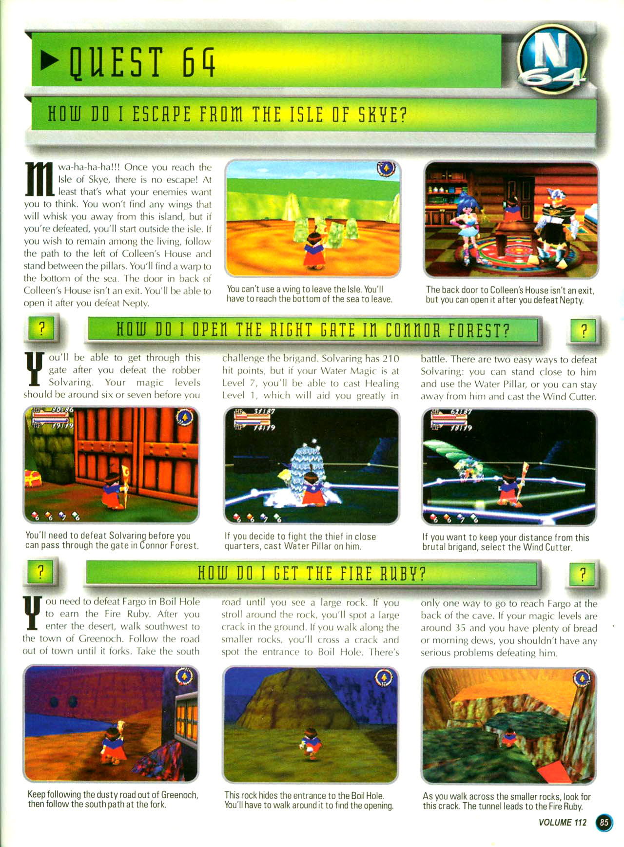 Read online Nintendo Power comic -  Issue #112 - 88