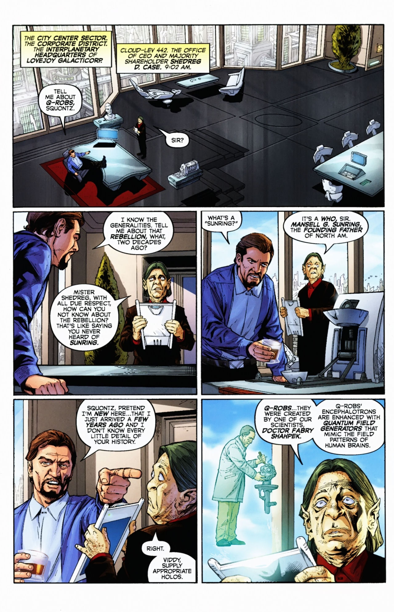Read online Magnus, Robot Fighter (2010) comic -  Issue #4 - 6
