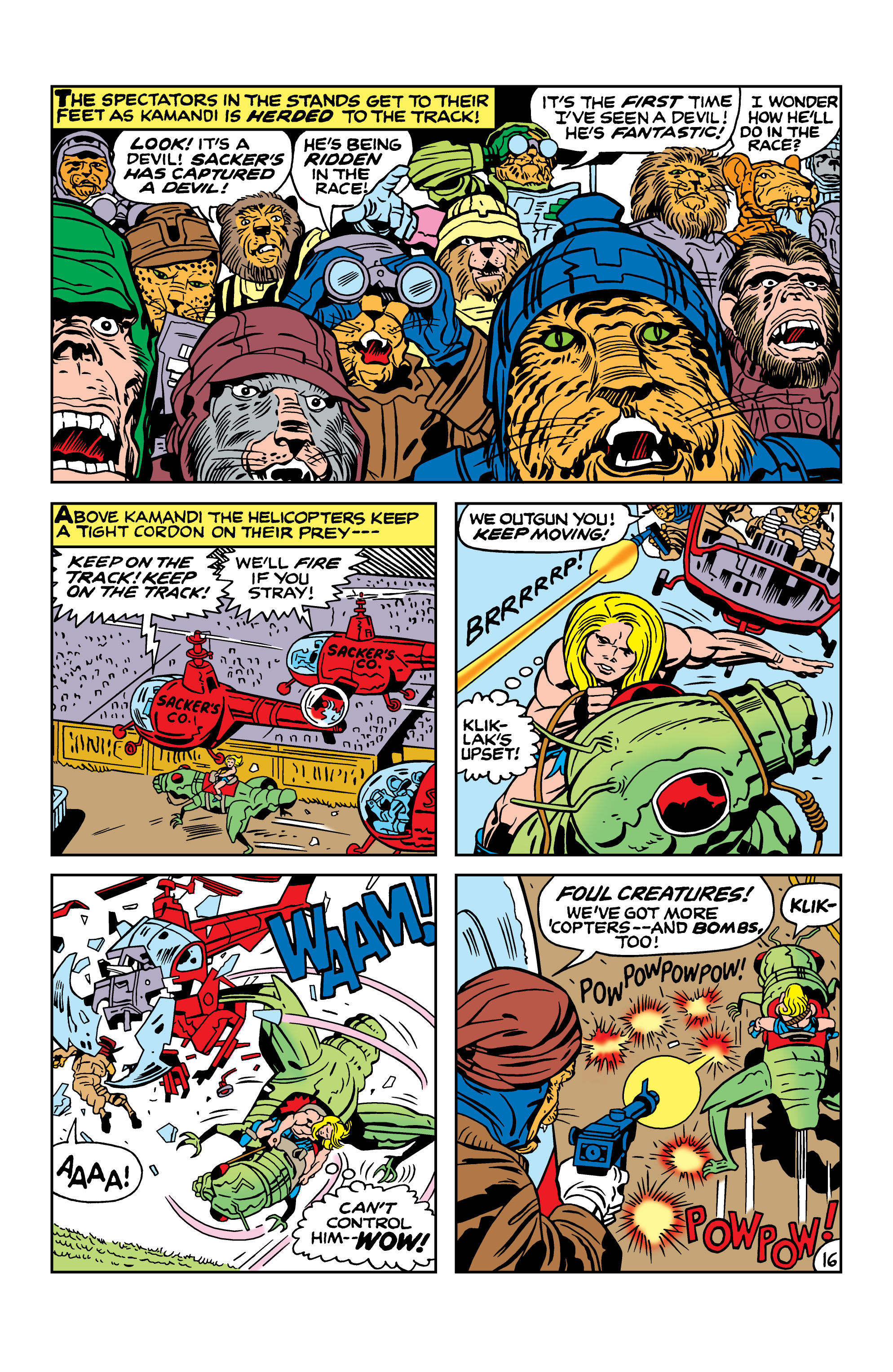 Read online Kamandi, The Last Boy On Earth comic -  Issue #13 - 17